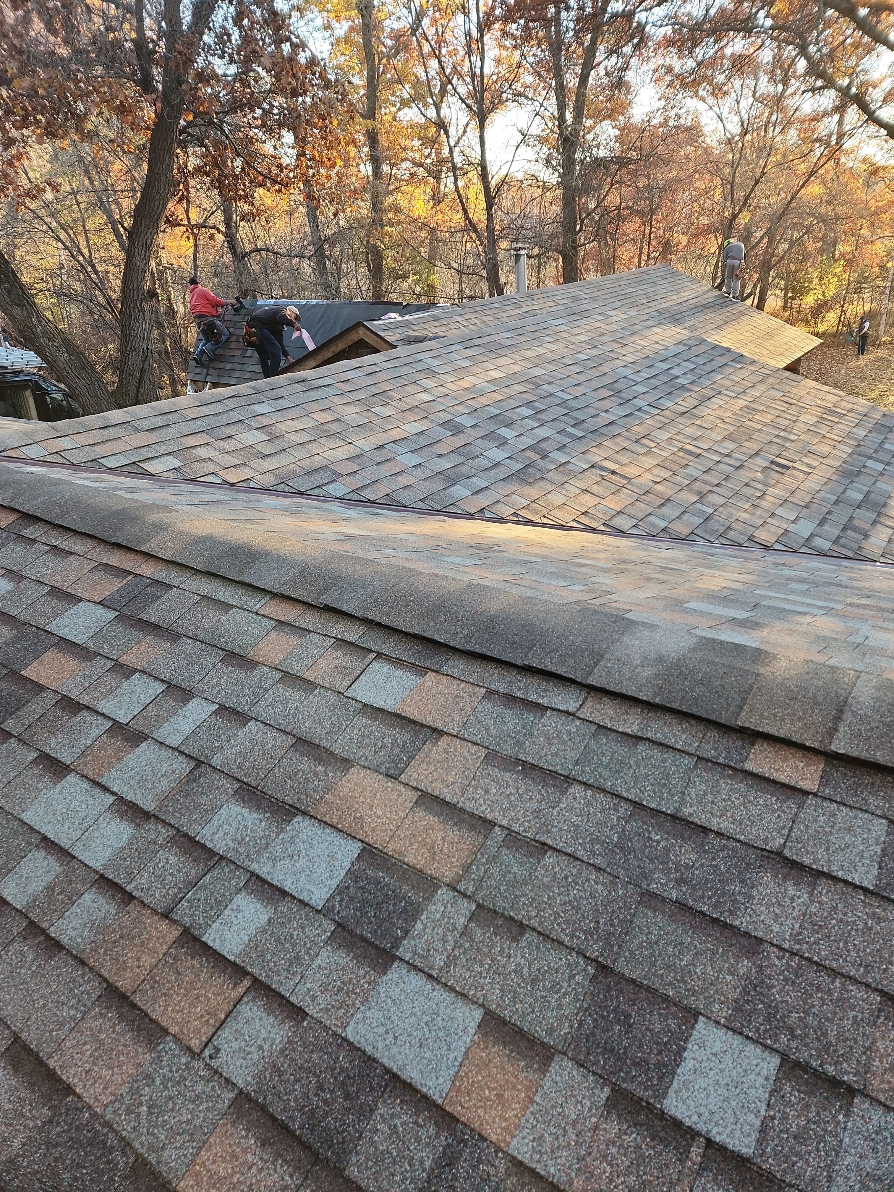 Owens Corning Roof Installation in Shingle Color Aged Copper – East Gull Lake, MN by Next Level Seamless Gutters / Exteriors Inc.