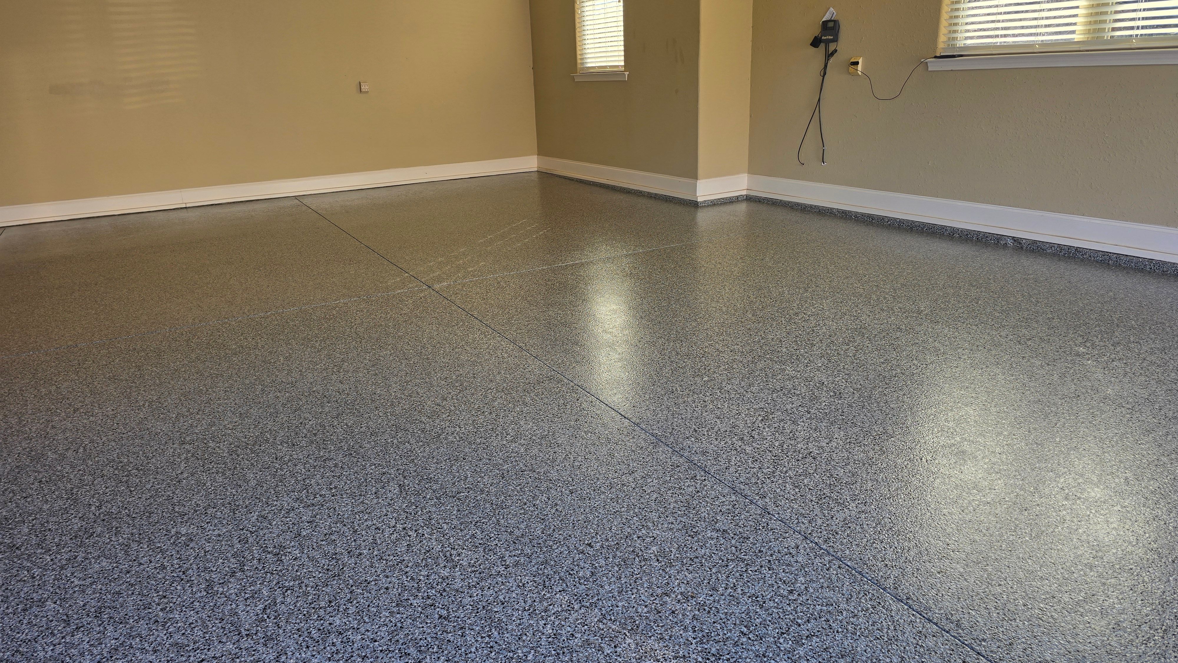 Garage using Morel by Elite Floor Solutions