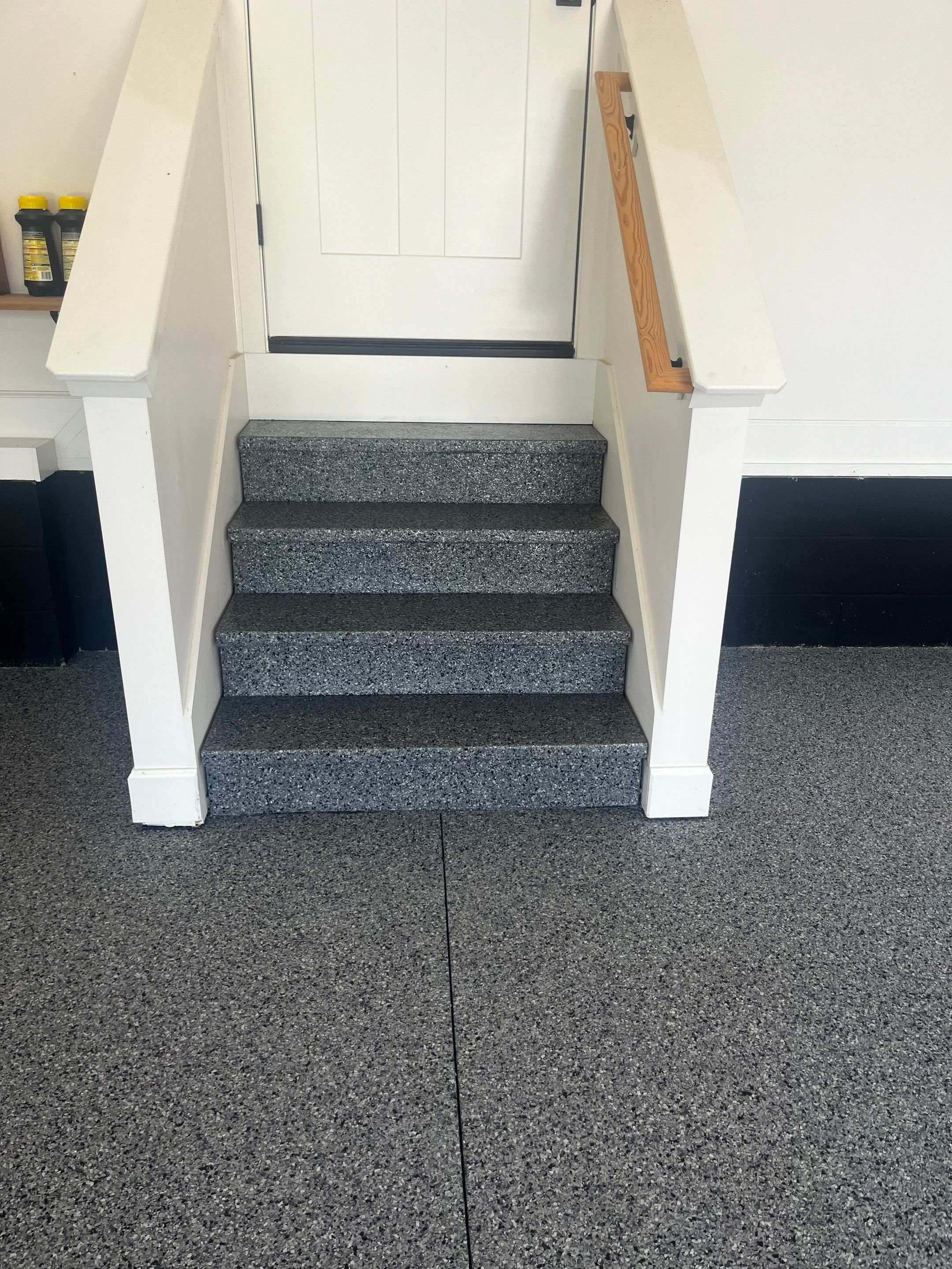 Garage Floor Coating using Nightfall by My Garage Floor Guys