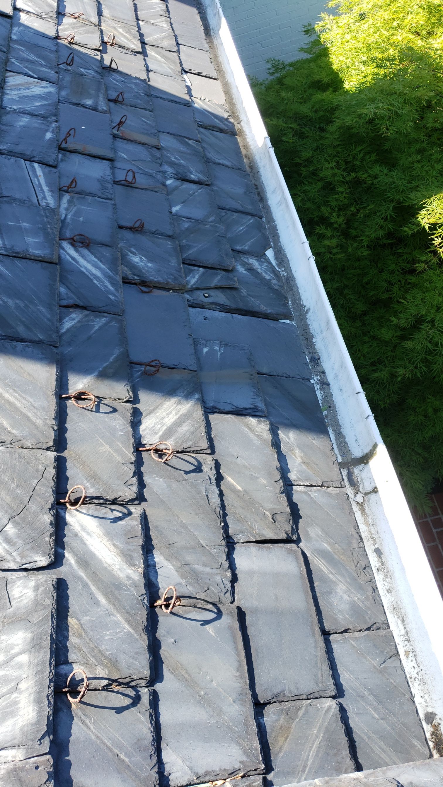 Slate repair in Guilford by Roof Right Inc