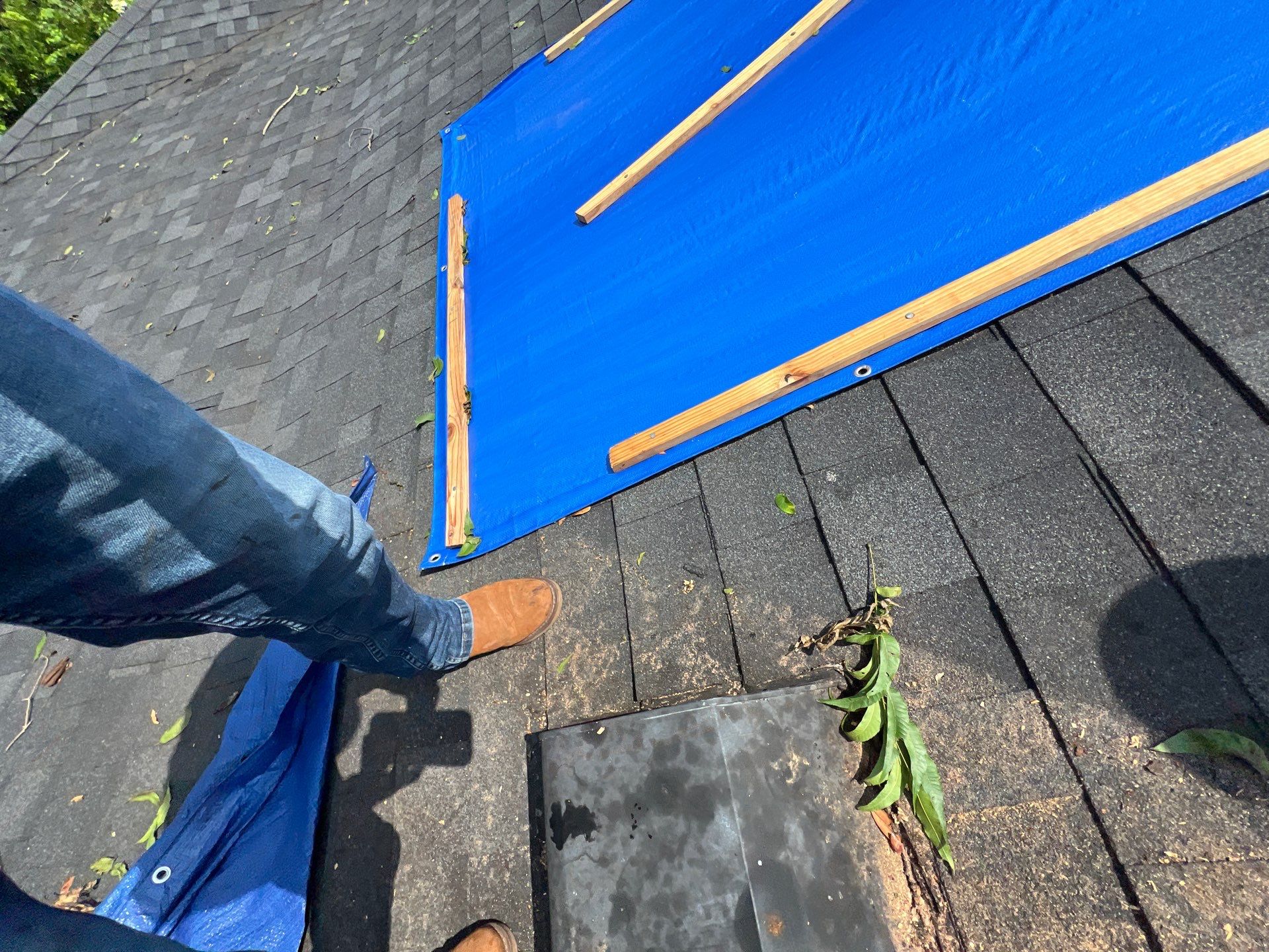 Residential Roofing Repair using Owen's Corning Duration (Lifetime) Shingles by Roof Repair Company