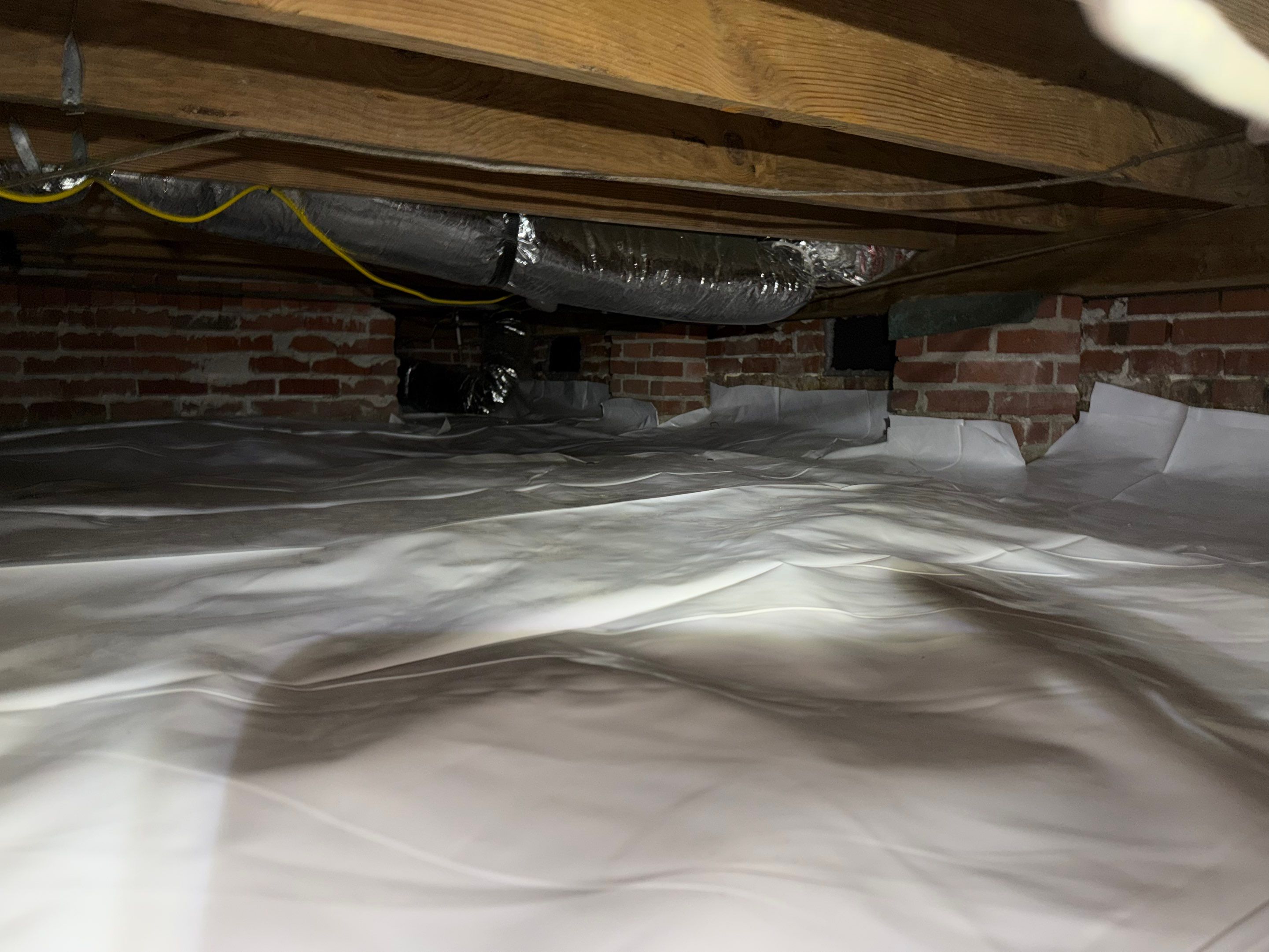Project in Portsmouth by Patriot Crawl Space Repairs