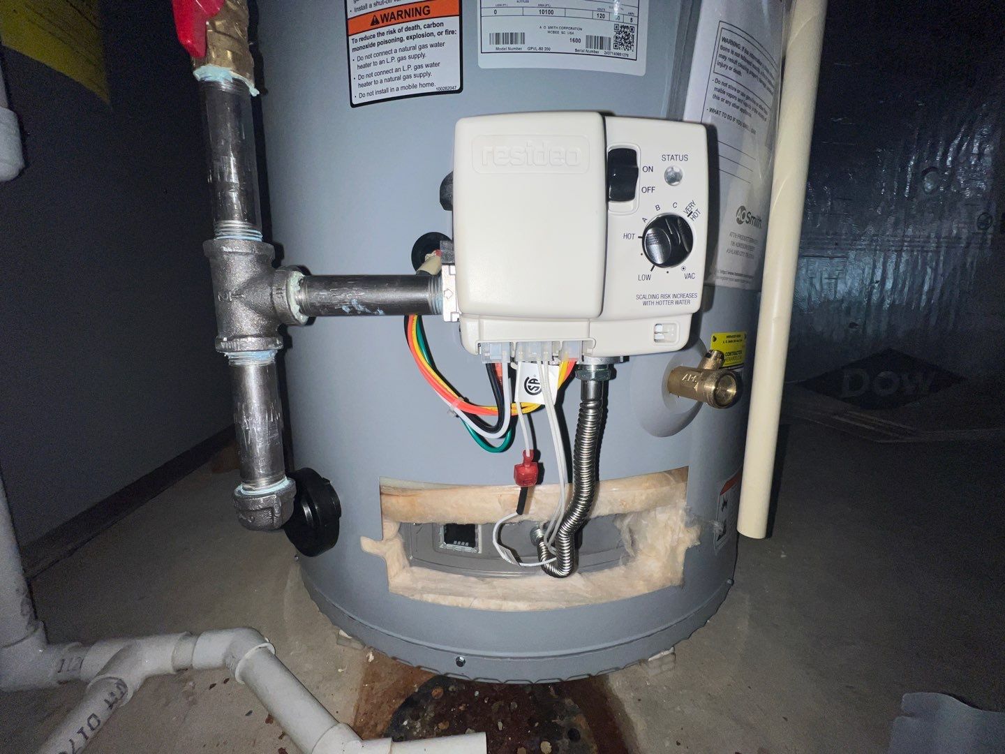 Working throughout the house in the bathrooms and basement.   by Sureway Comfort John Wilcox Plumbing Heating Cooling