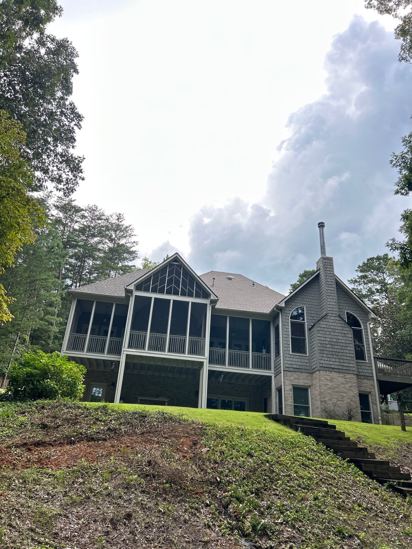 Shingle Replacement in Sterrett (Weathered Wood) by The Roofing Dudes