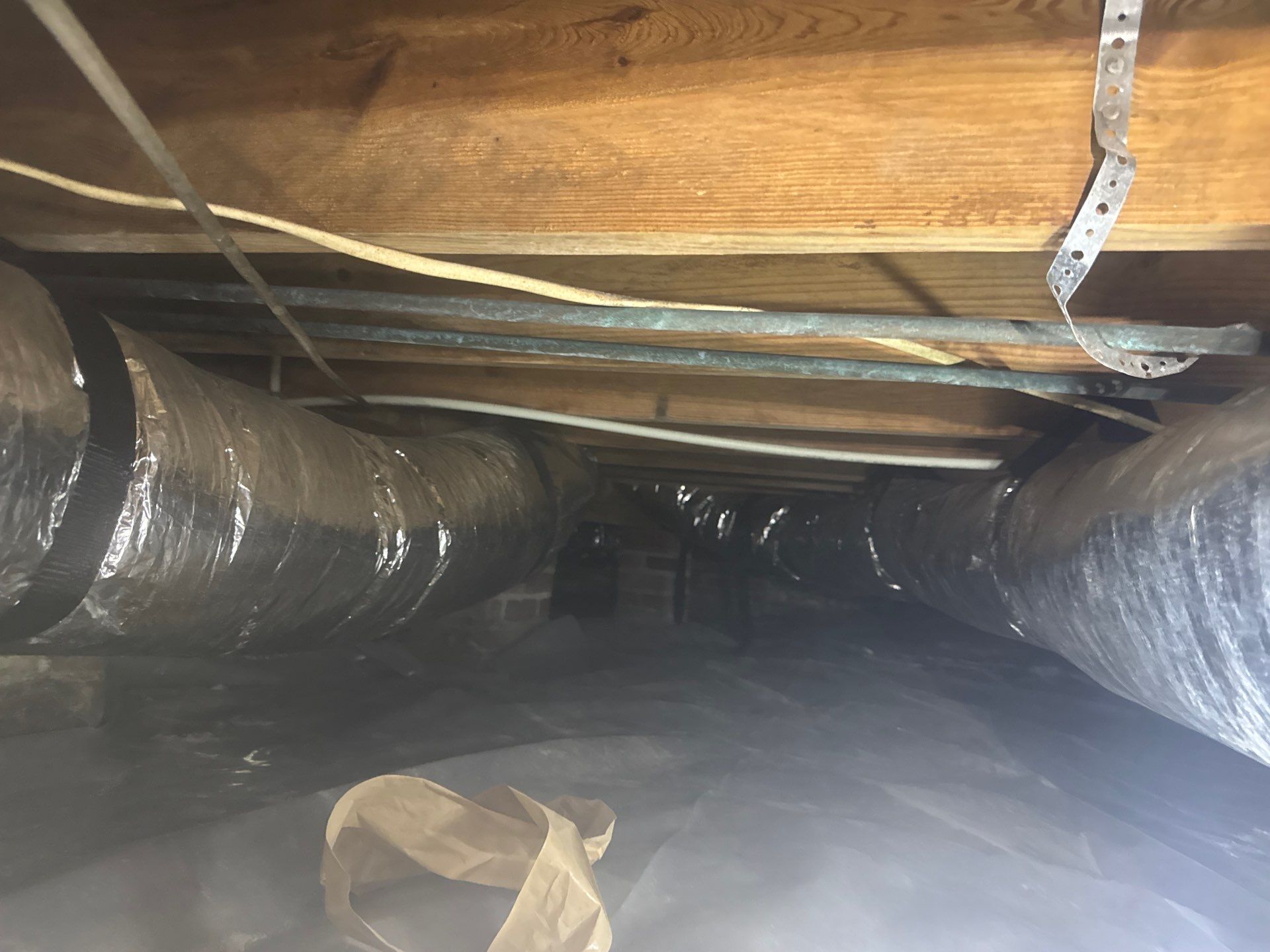 Project in Portsmouth by Patriot Crawl Space Repairs