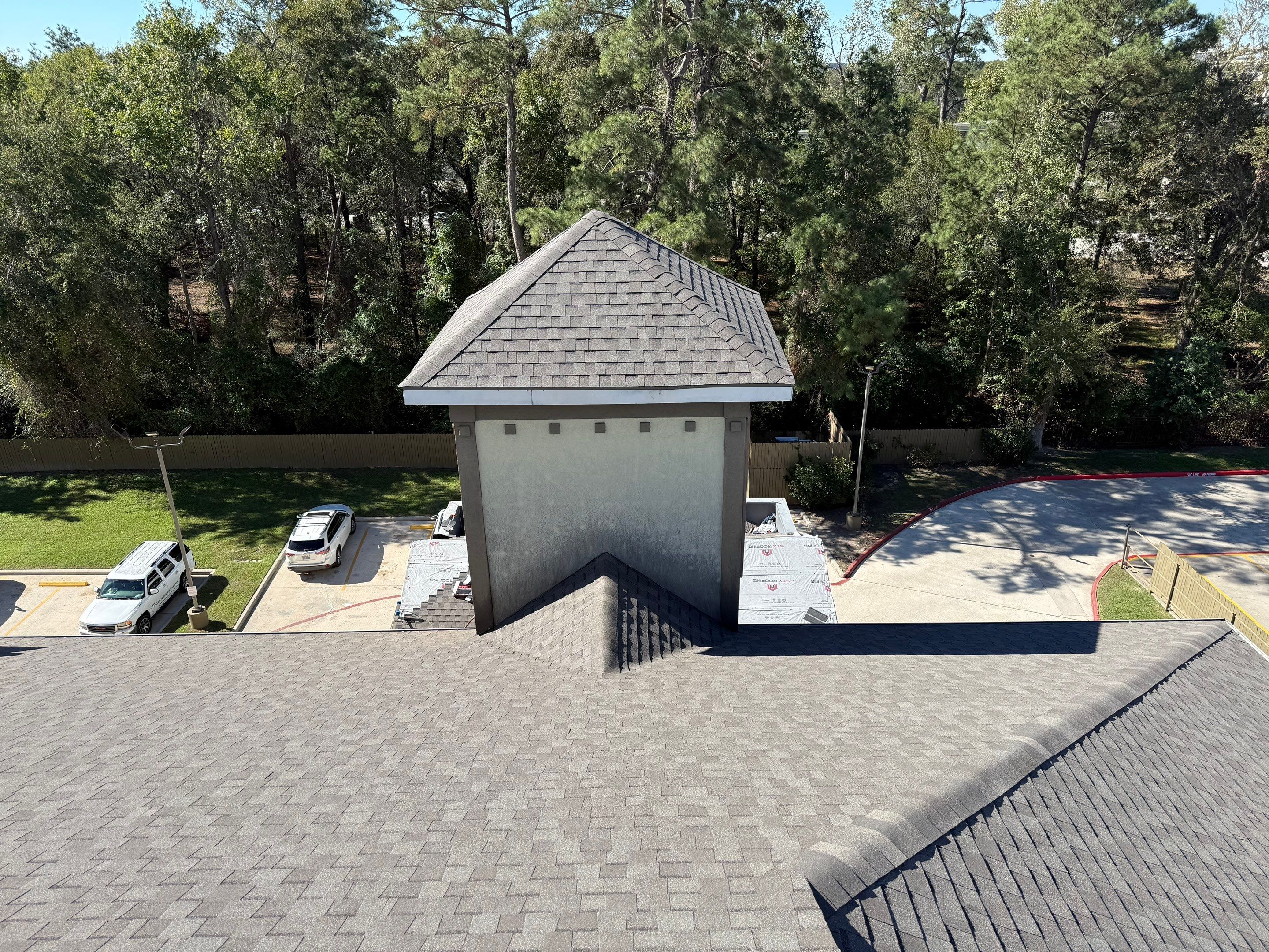Commercial Roofing - Tamko Titan XT Weathered Wood by STX Roofing
