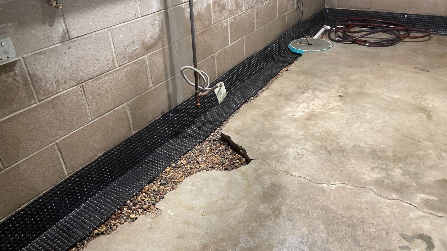 Drainage Board Installation in Shoreview by Waterproofing Northeast