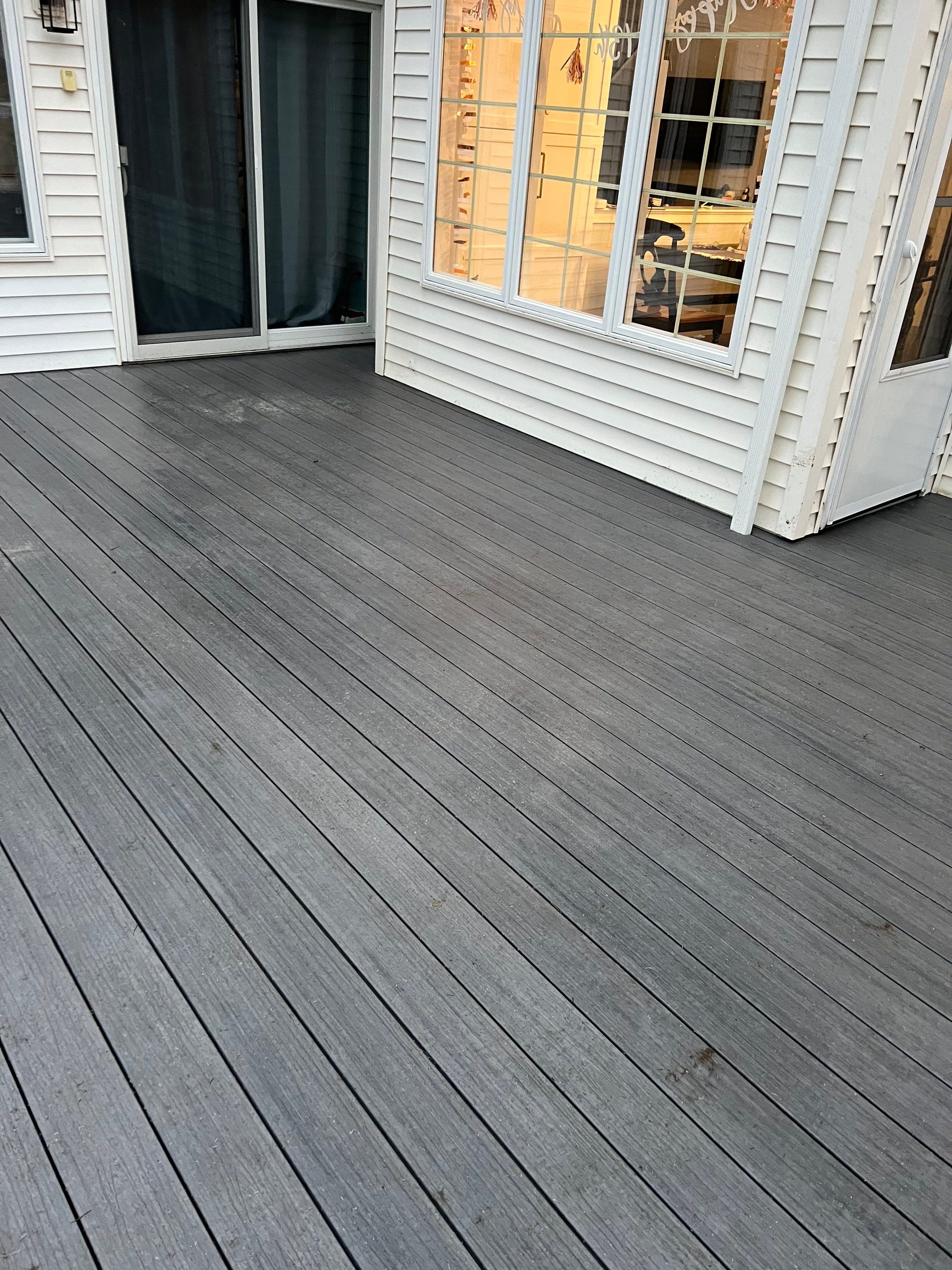 New deck With Porch  by deck guardian