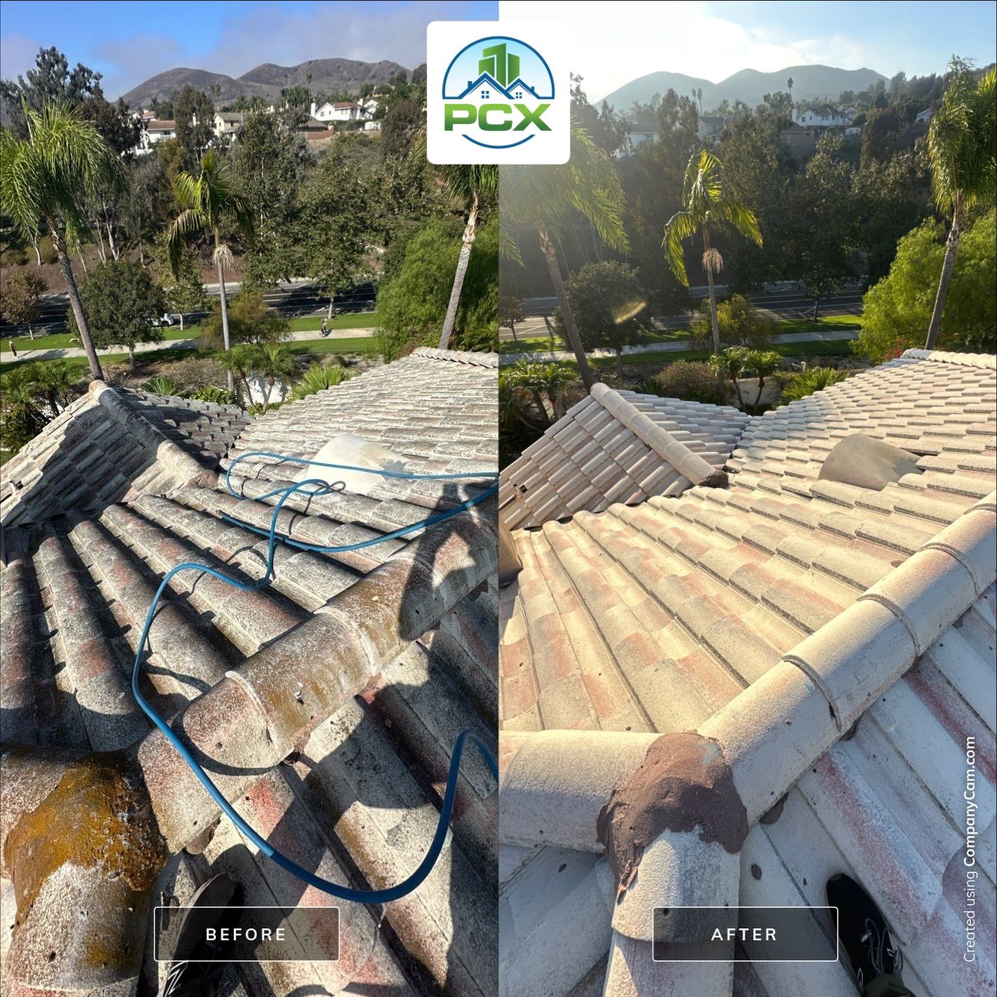 San Clemente Roof Washing by Property Cleaning Experts