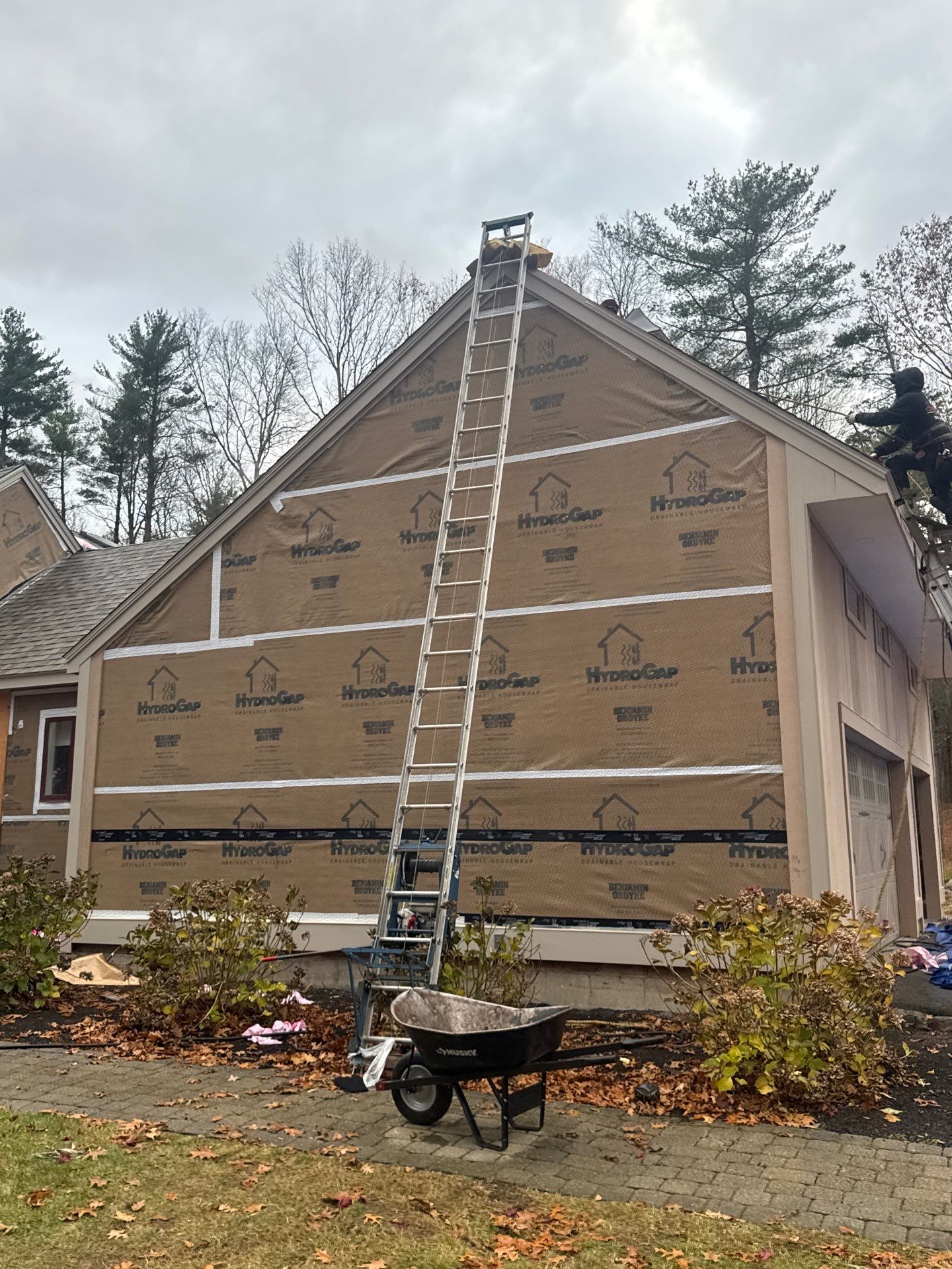 Complete House & Barn Roof with 13 Skylight Reflashing + EPDM Repairs by Mighty Dog Roofing of Greater Middlesex County