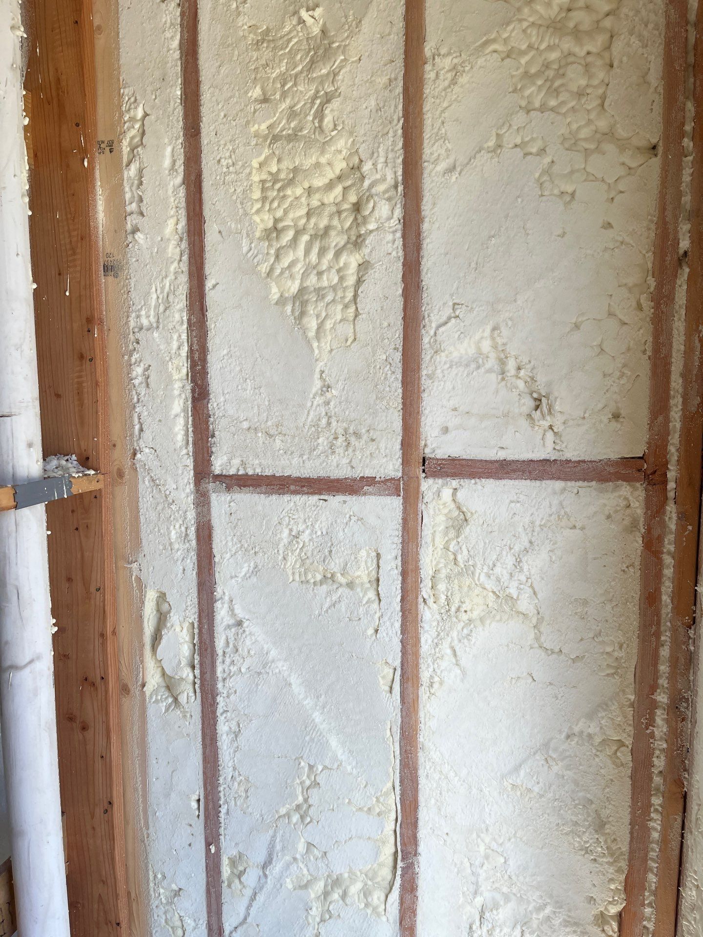 New Home Construction using open cell spray foam by NYS Foam & Energy