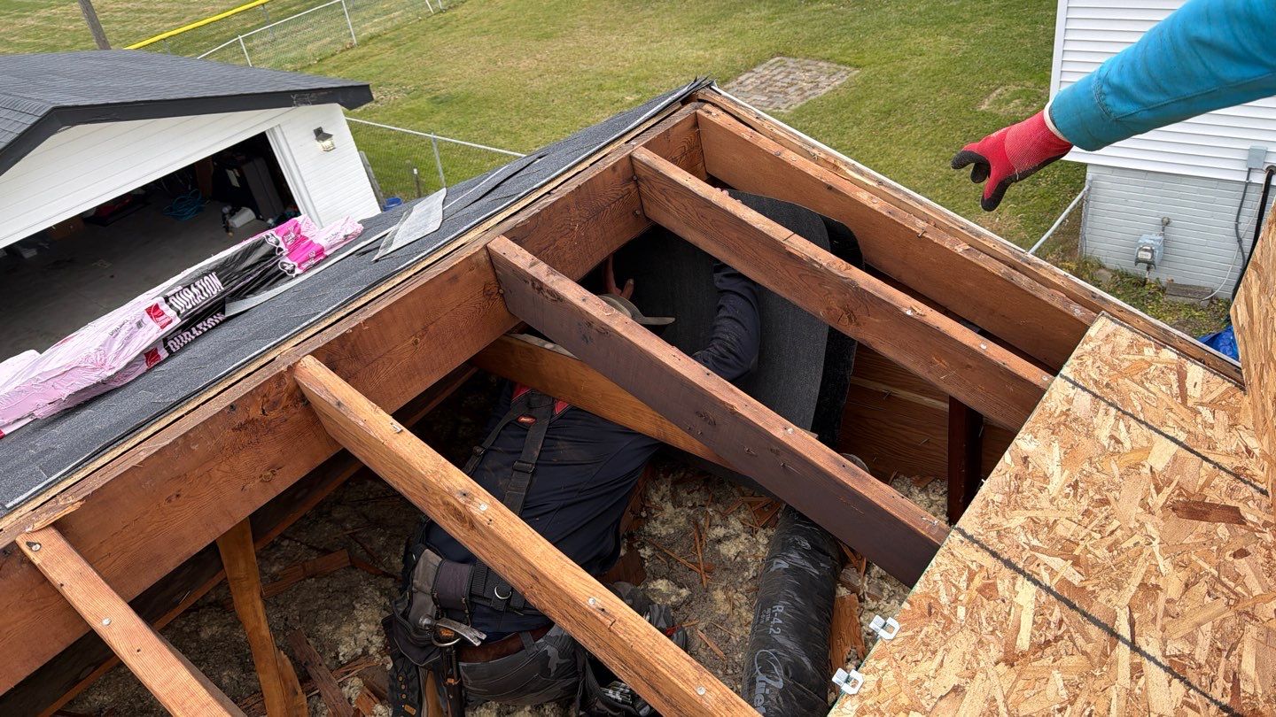 Roof Replacement using Owens Corning Onyx Black by 180 Contractors