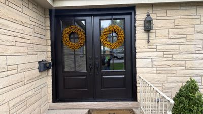Entry door replacement project