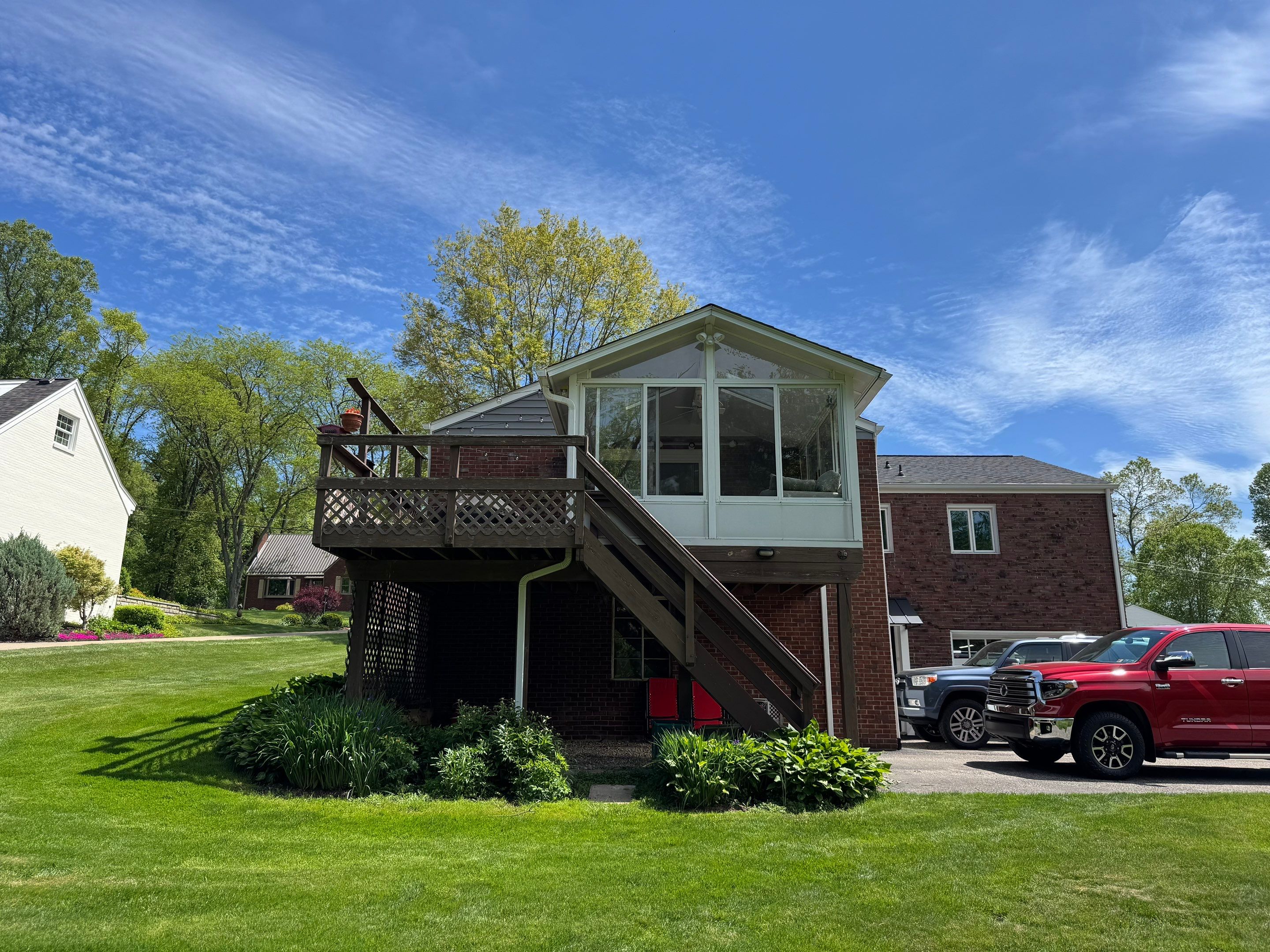 Re-deck  by Cousins Roofing Siding & Decks
