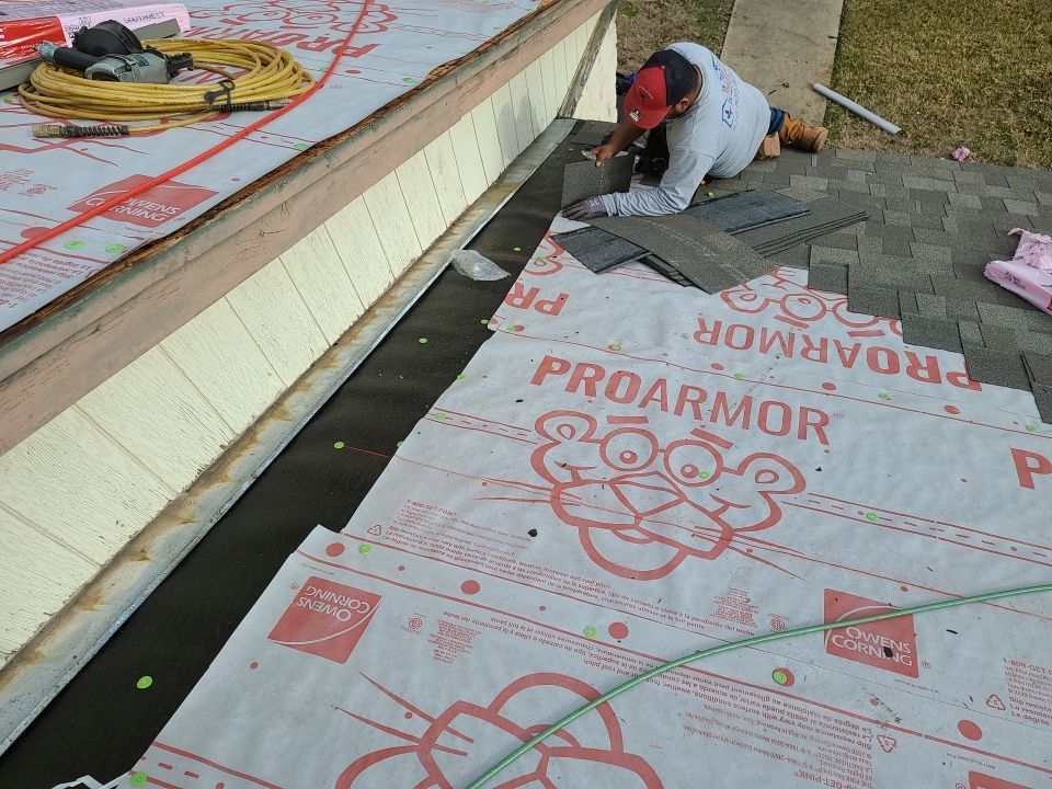 Leander Residential Roof Replacement, OSB Decking Repair And Interior Restoration by Caliber Restoration LLC