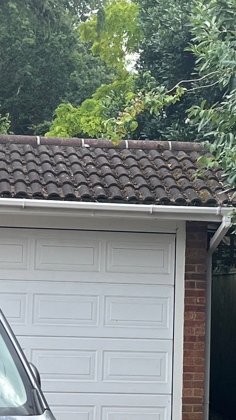 Roof Clean - Biocide Treatment using Mosmatic FSC and Biocide by Ges Exterior Cleaning ltd