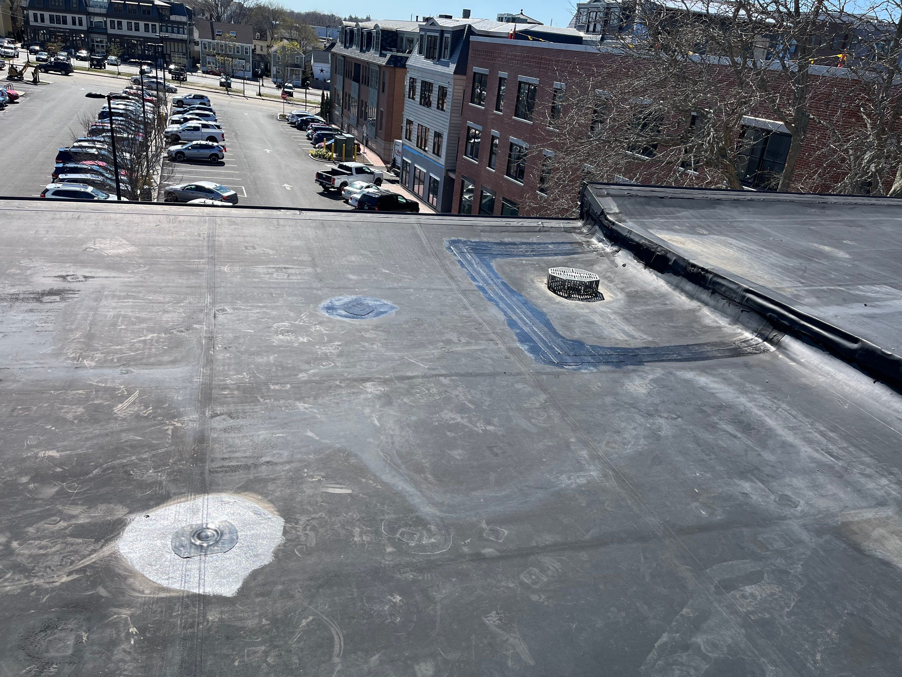 Portsmouth, NH Commercial Roof by Tall pine roofing