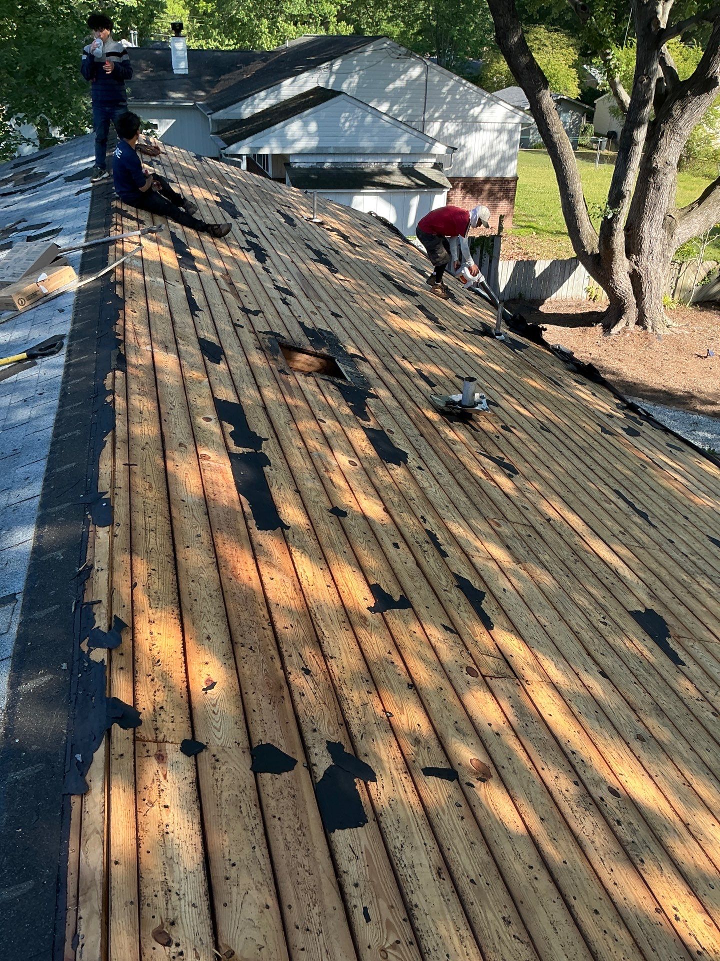 Asphalt Shingle Roof Replacement for Williamsburg Residential Property by Cade Construction