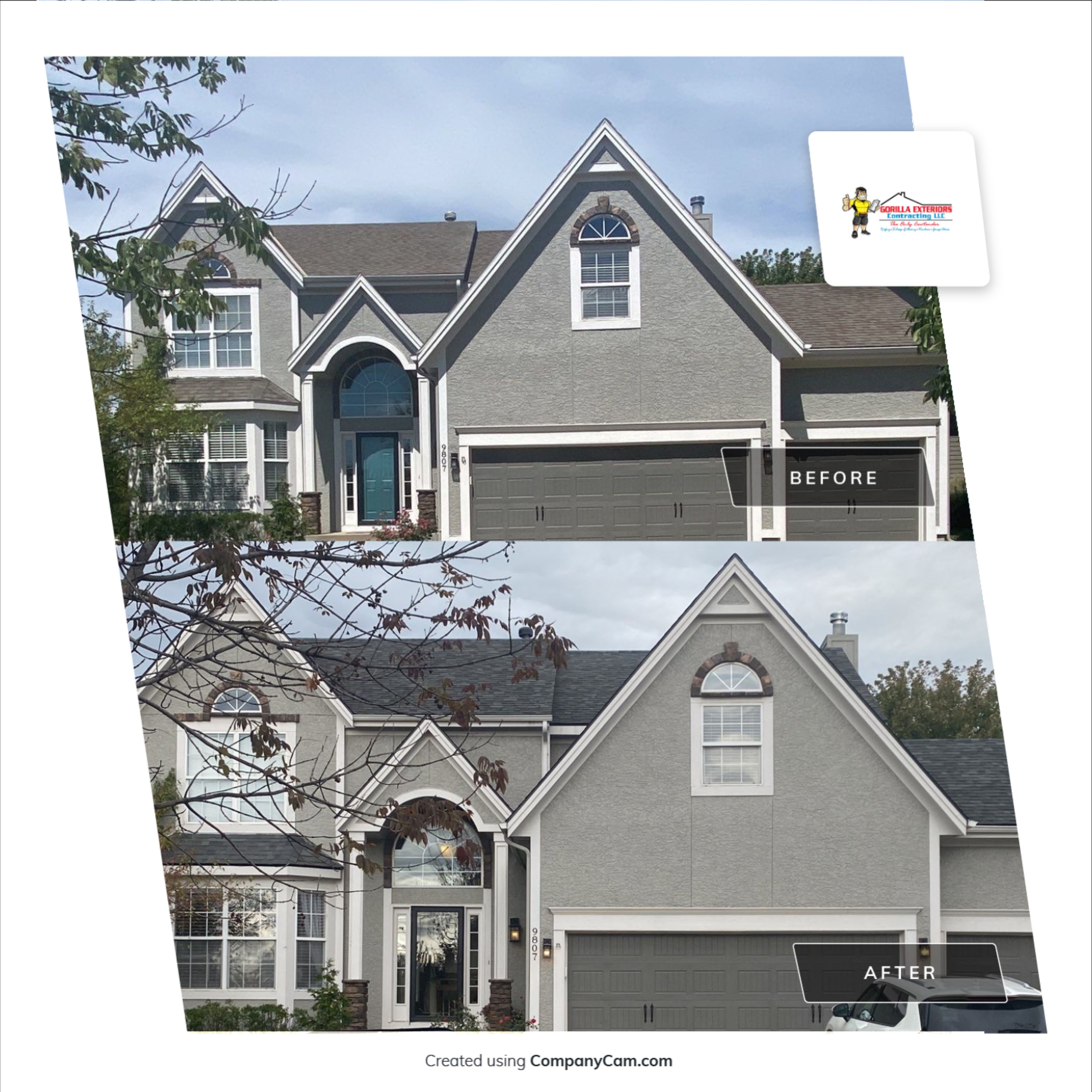 Roof Replacement using Malarkey Highlander Storm Grey by Gorilla Exteriors Contracting, LLC