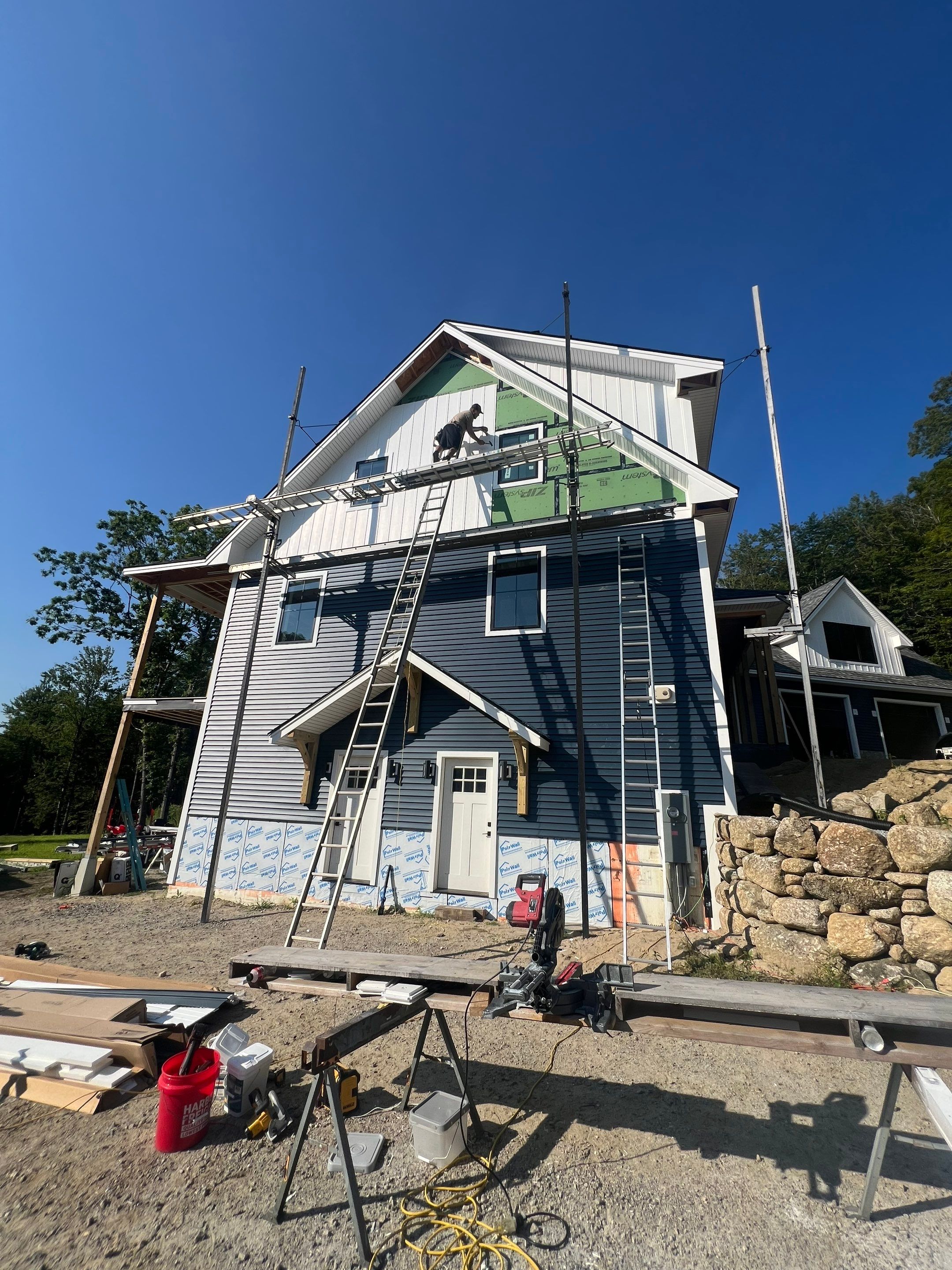 Siding Project in Antrim, NH (UPDATE) by Tall pine roofing