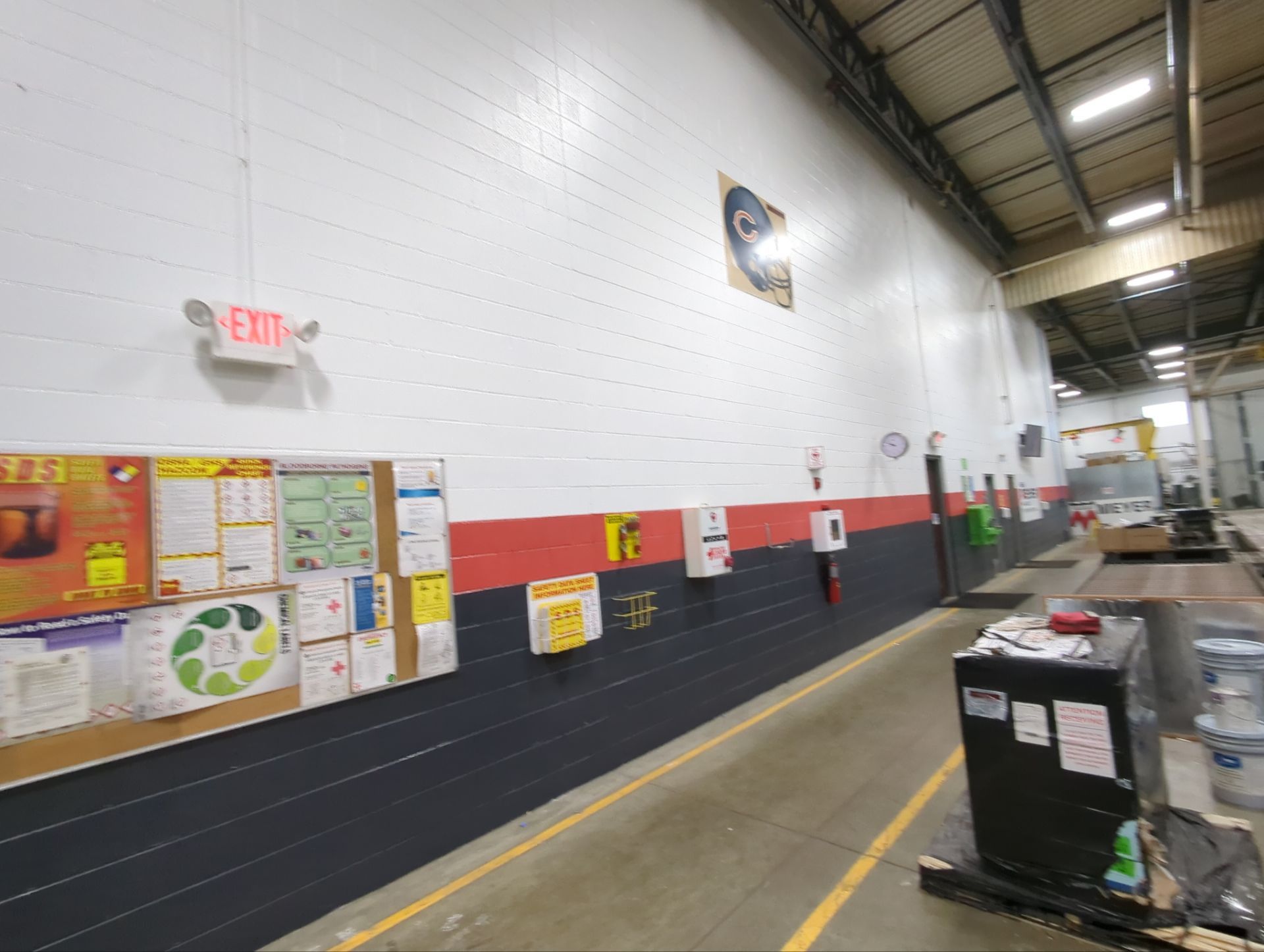 Factory Interior using Pro Industrial Multi-Surface Acrylic by Paint Platoon USA