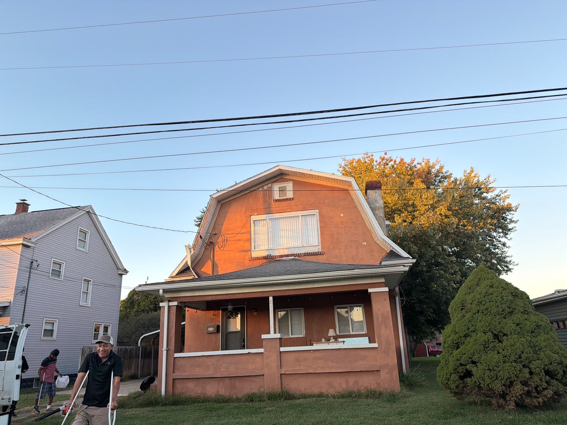 Residential Roofing Installation using GAF Timberline HDZ Charcoal by Rainstoppers Roofing