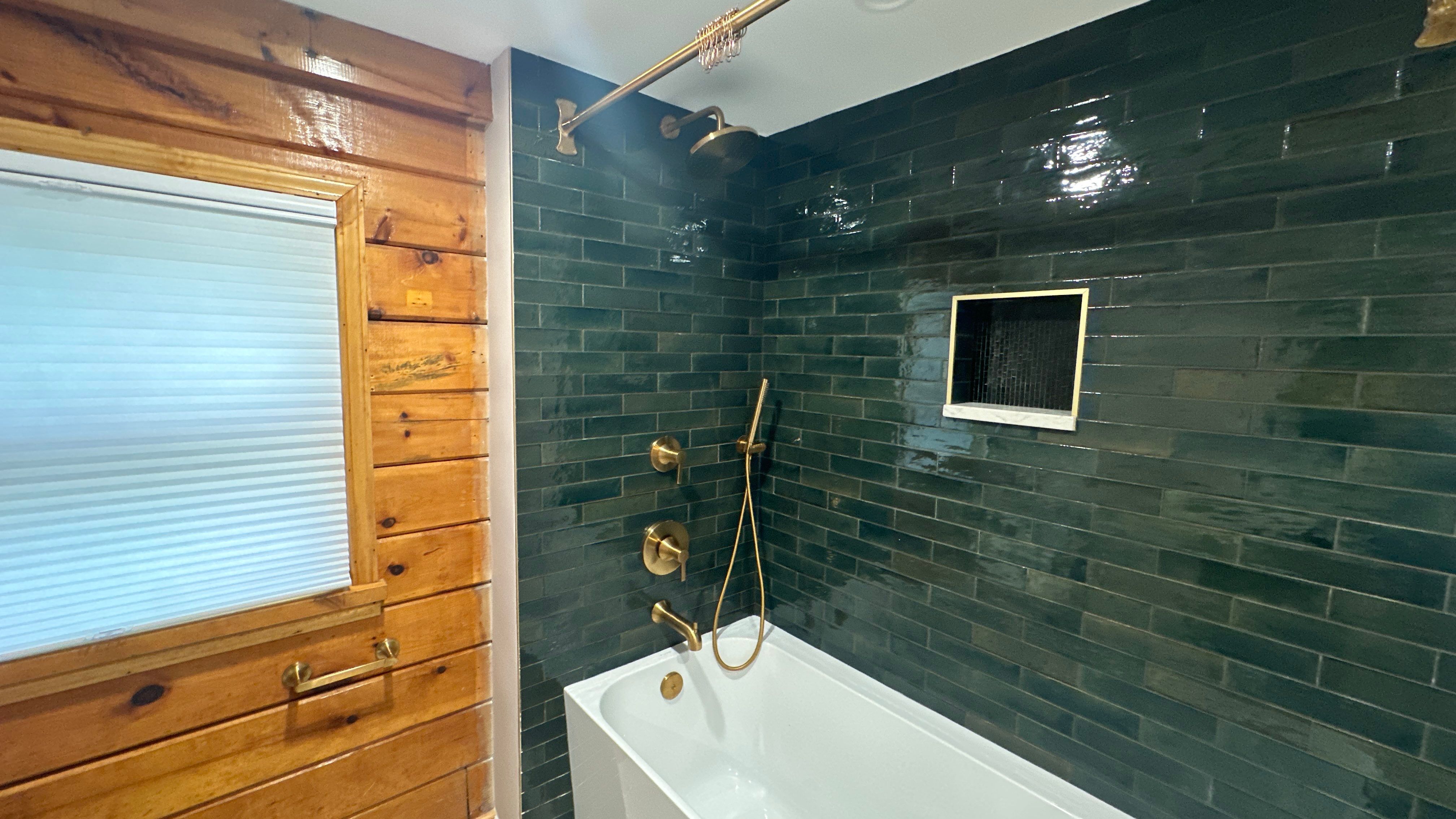 Brandt Double Bathroom Remodel by Integrity Tile and Home LLC