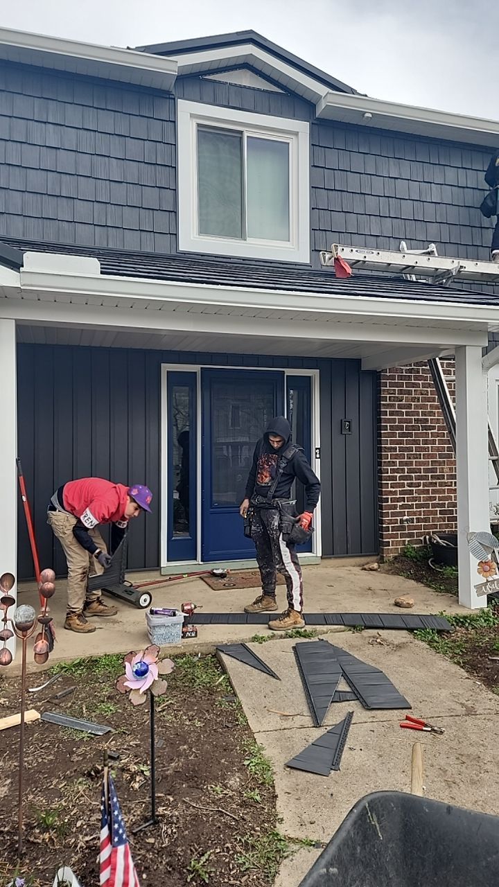 Full Exterior Home Transformation – Metal Slate Roof in Fort Wayne, IN by 4Ever Metal Roofing