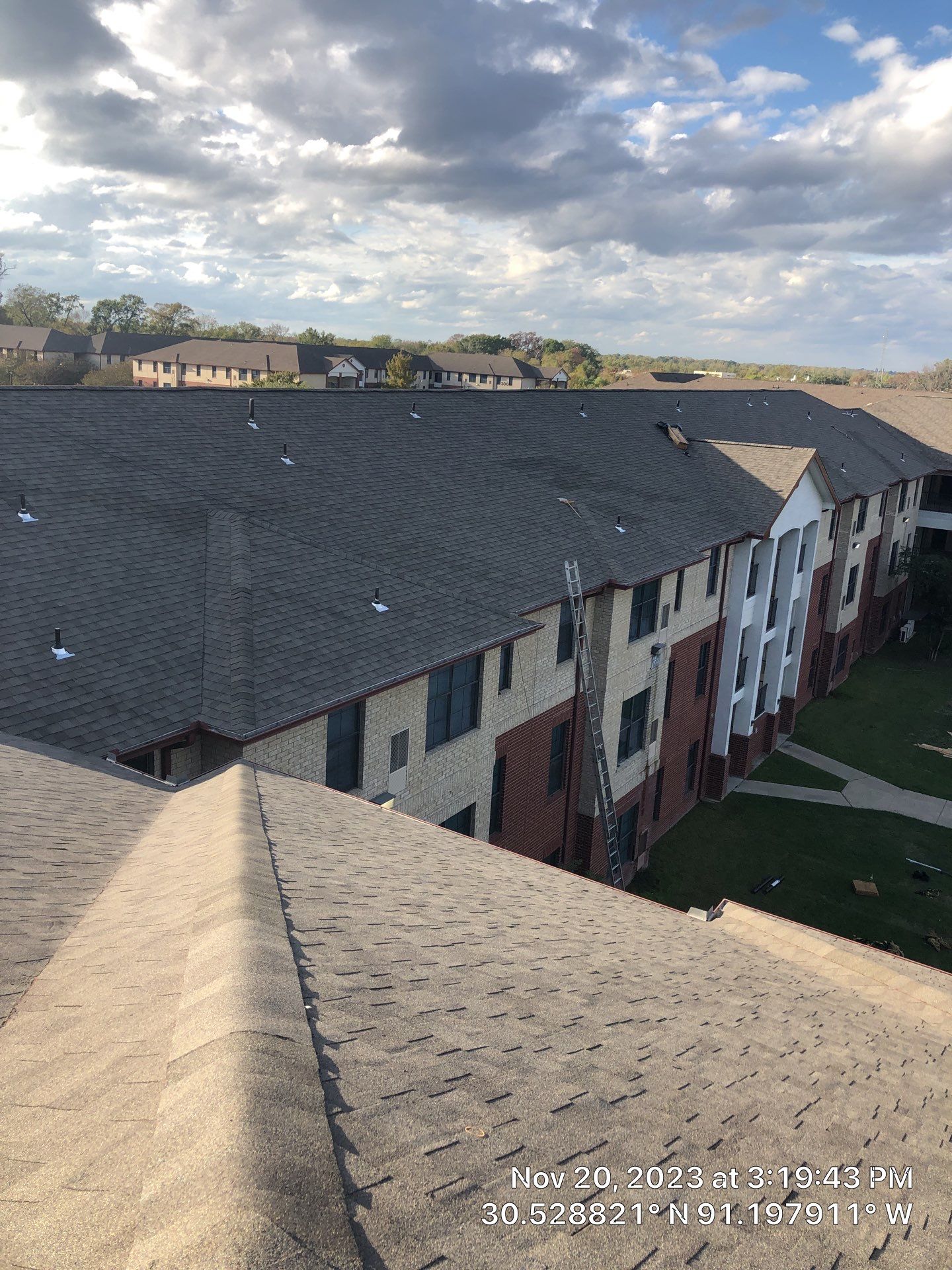 University Dorm Roof Replacement by Lapeyre Roofing