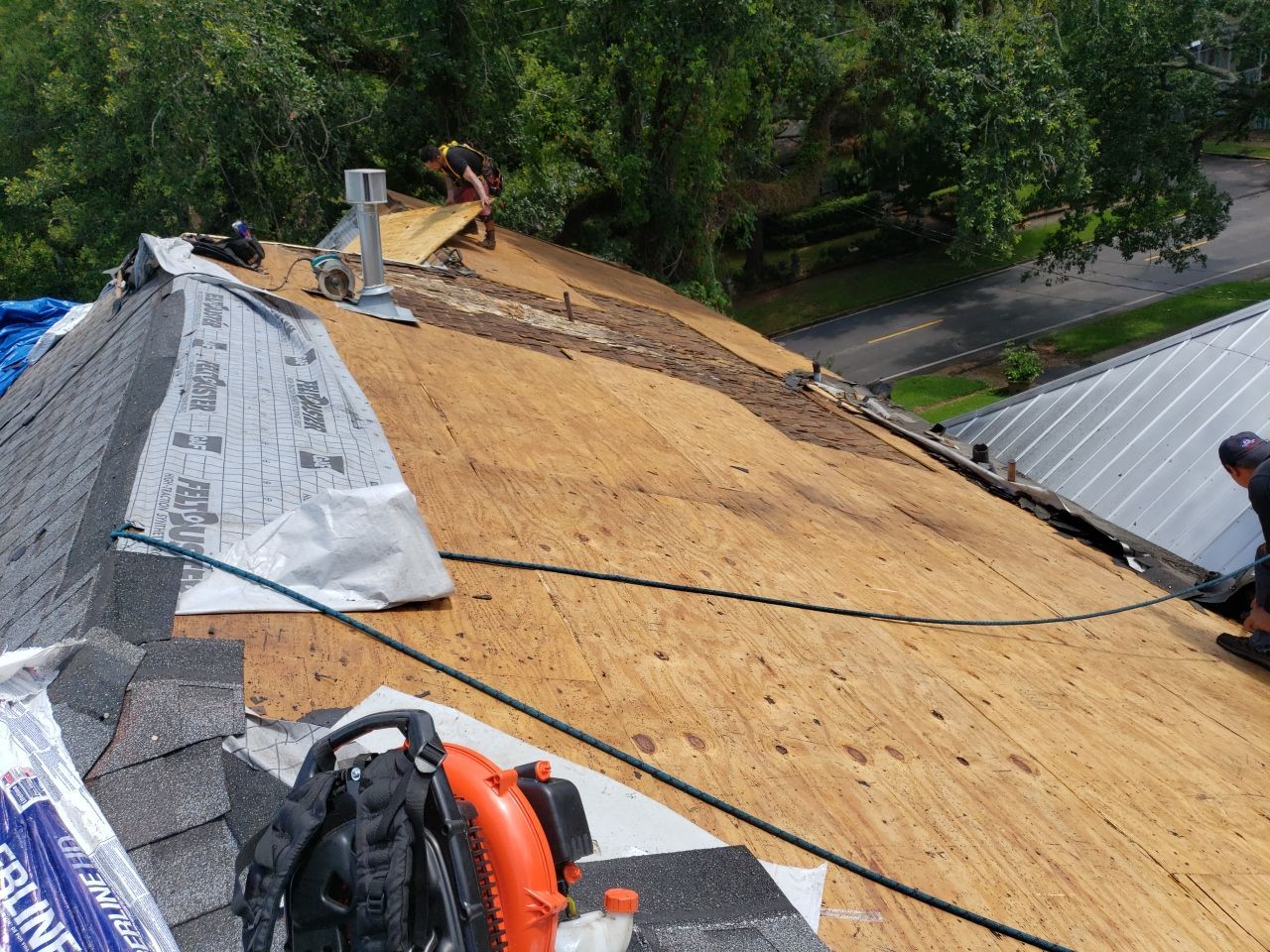 Residential Roofing Installation by American Roofing & Construction LLC