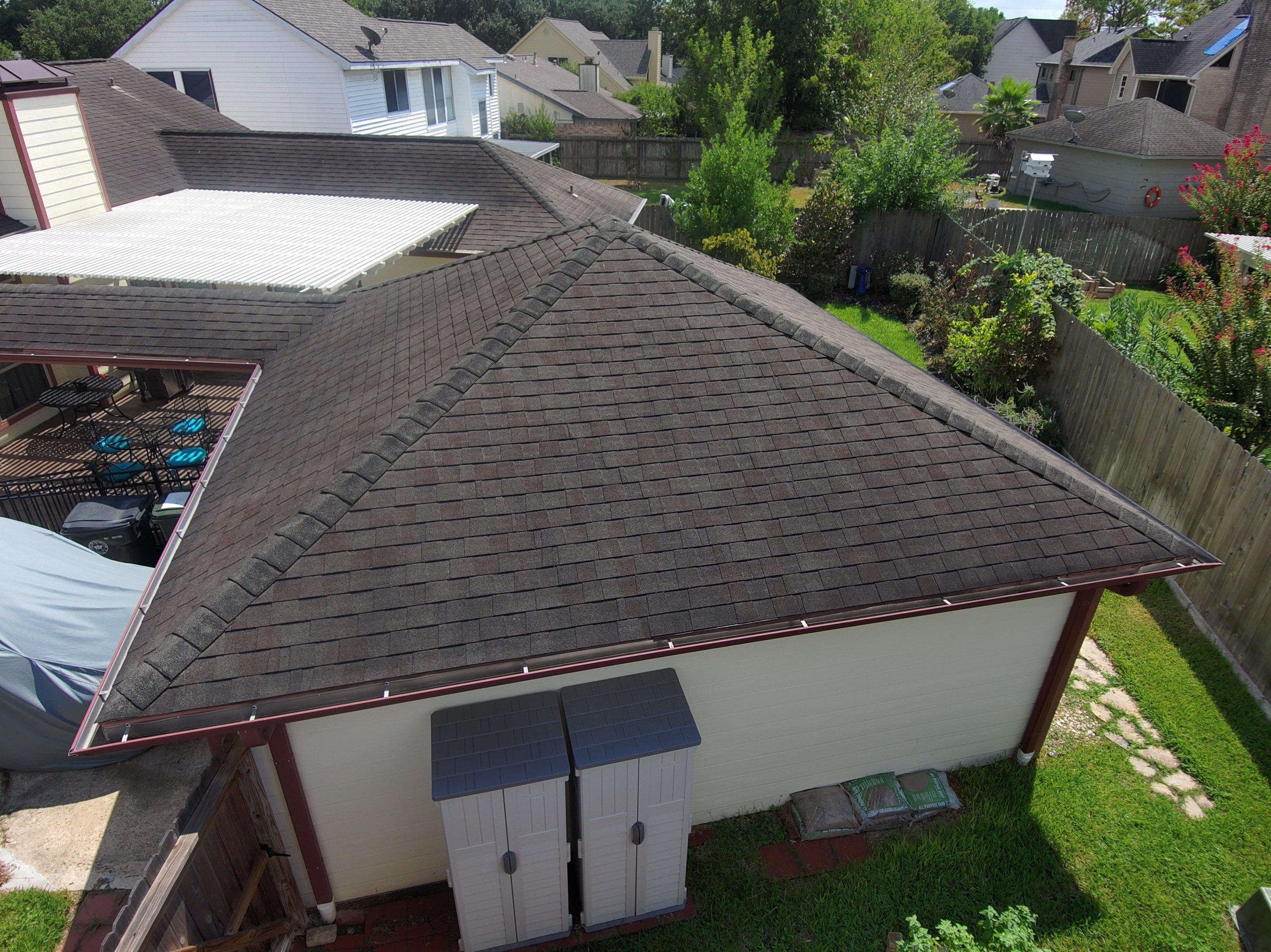 Residential Roofing Installation using Owen's Corning Duration (Lifetime) Shingles by Roof Repair Company
