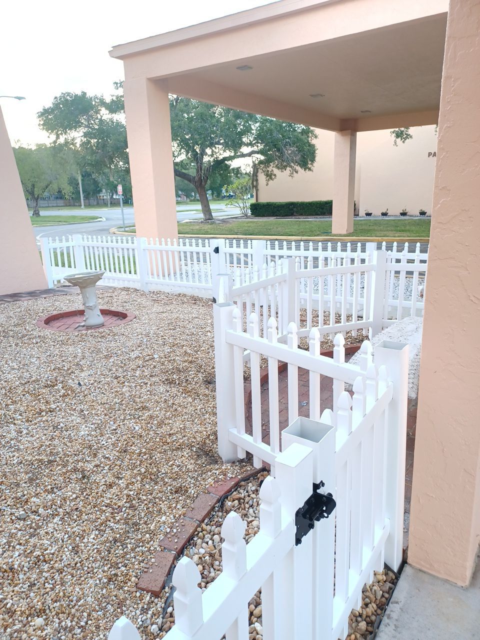 Sarasota, FL 3ft. Tall White Vinyl Spaced Picket Fence by Asap fence and gates, LLC