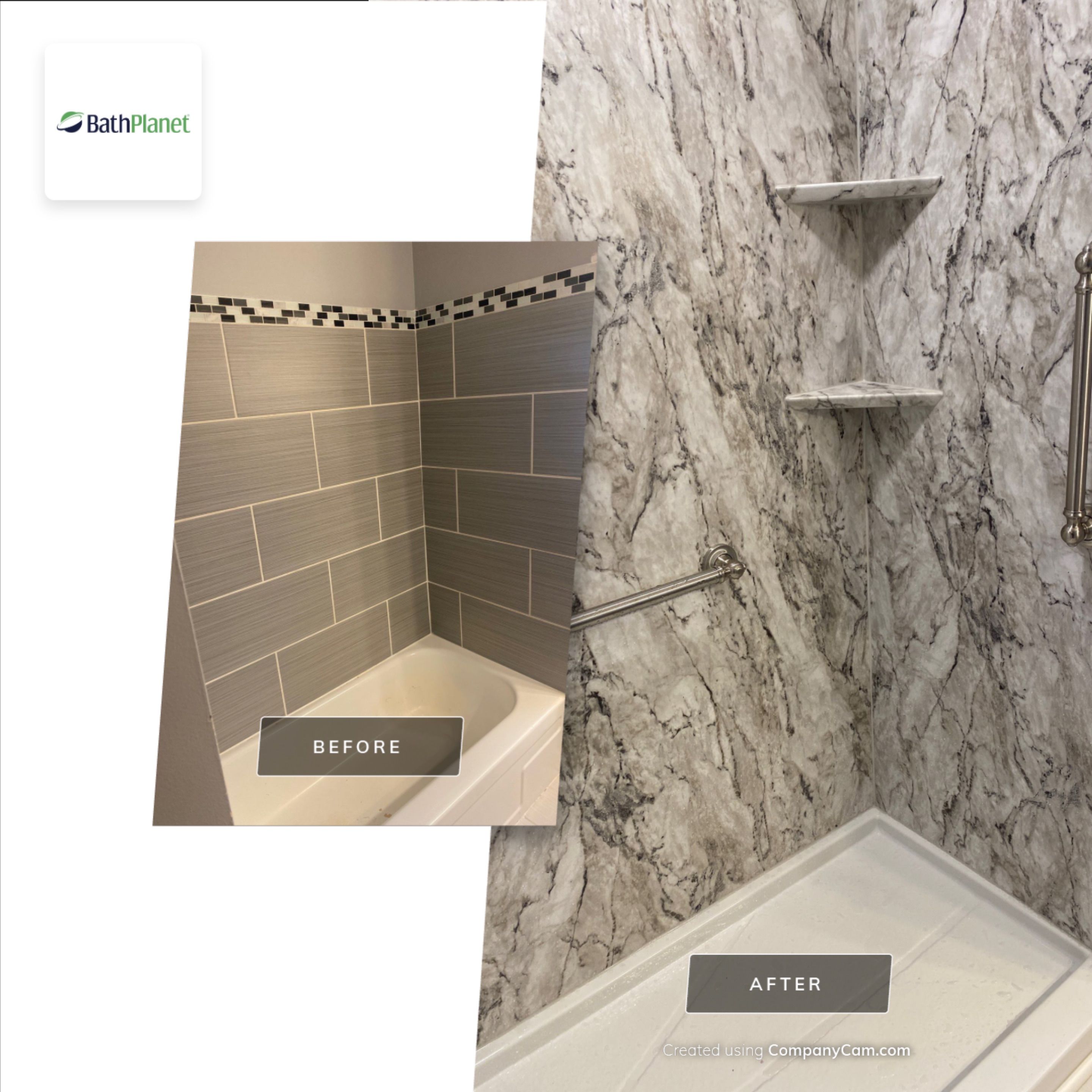 Lightning Shower by BathPlanet SW Virginia