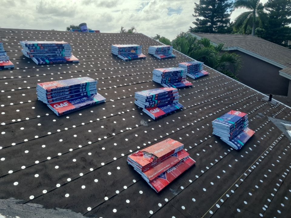 Residential Roofing Installation using GAF by BLUES BROTHERS ROOFING