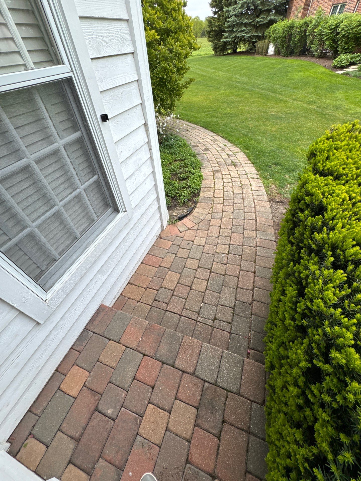 Project in Libertyville by Simmons Power & Soft Washing