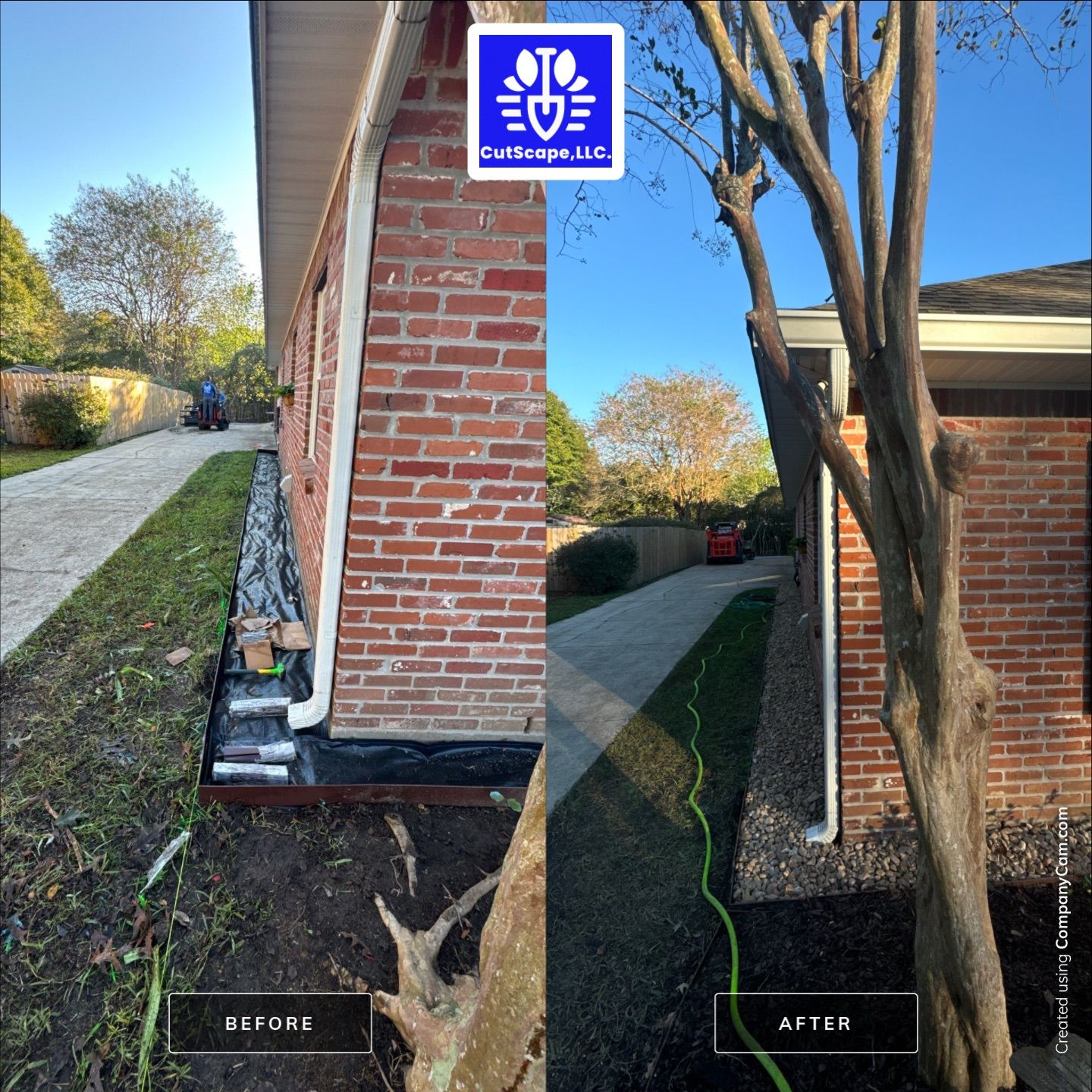 LANDSCAPE SERVICES: -Design -Demo -Install & SOD INSTALL by CutScape, LLC.