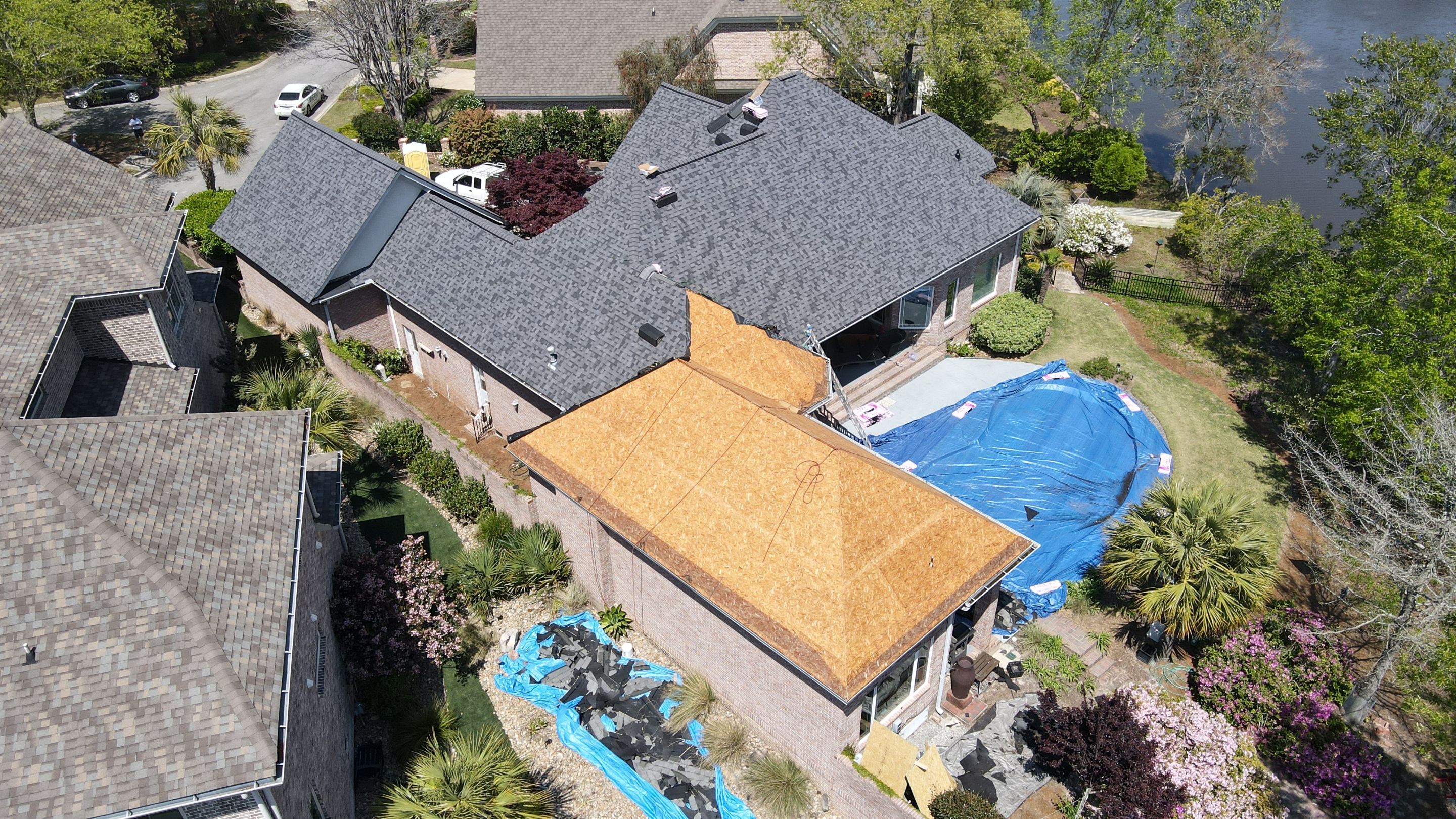 Residential Roofing Installation using Owens Corning Duration Midnight Plum by Indigo State Roofing