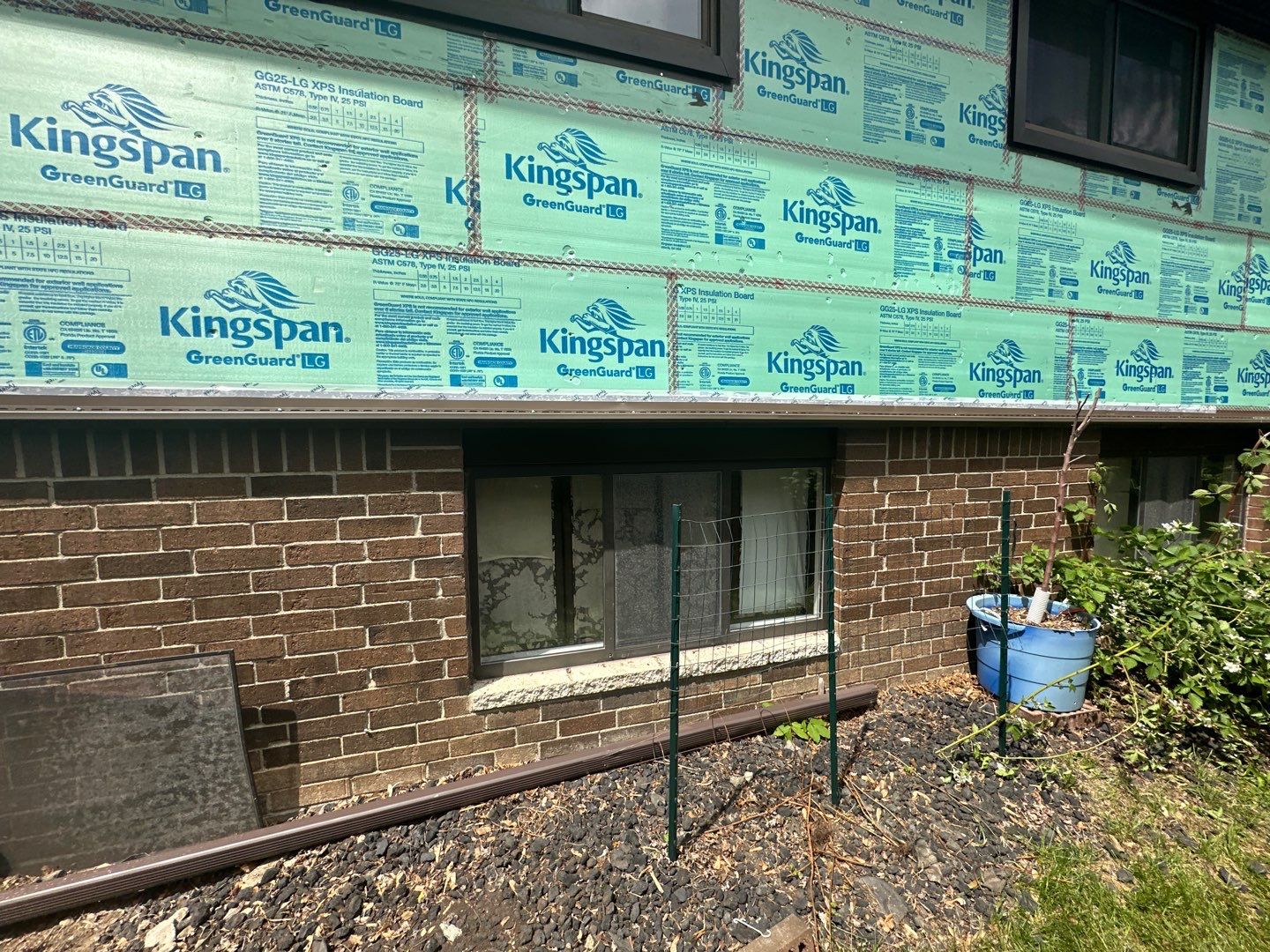 Siding Installation using Ascend 7" Composite Flagship Brown by 180 Contractors