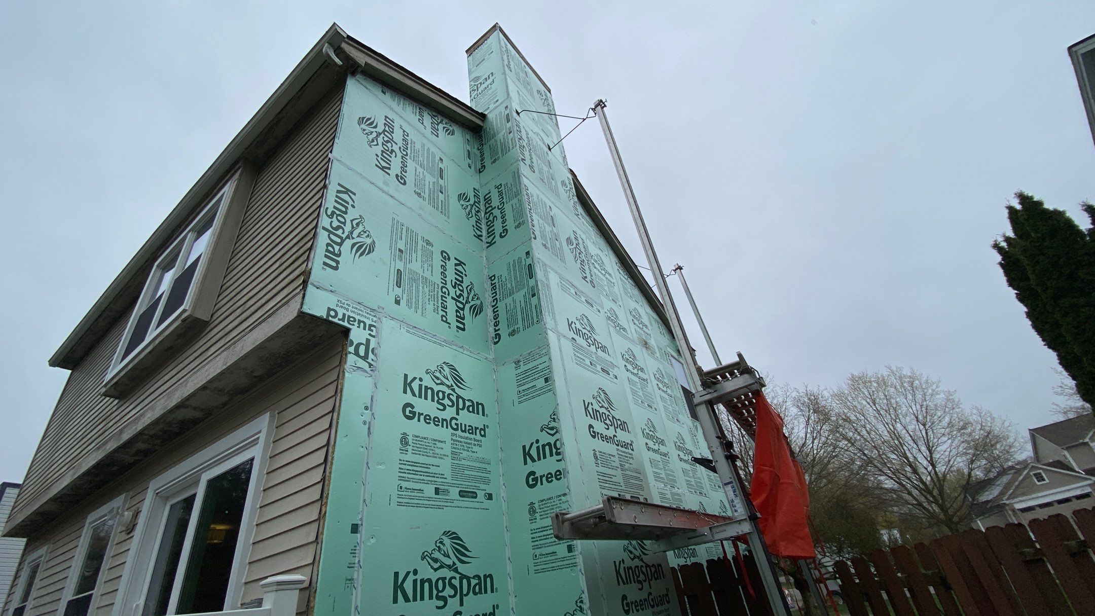 Siding Replacement using CertainTeed Restoration Classis D4 by 180 Contractors