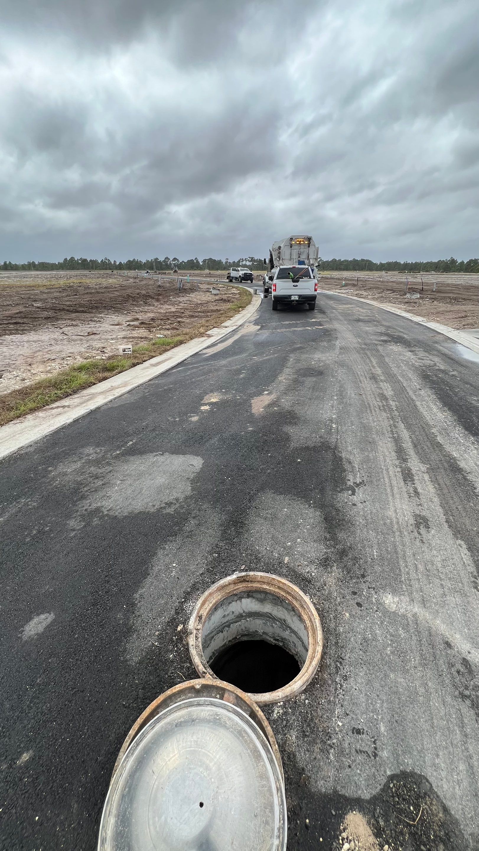 Lehigh Acres New Construction Community Sewer System Cleaning Part 2 by APS Power & Water