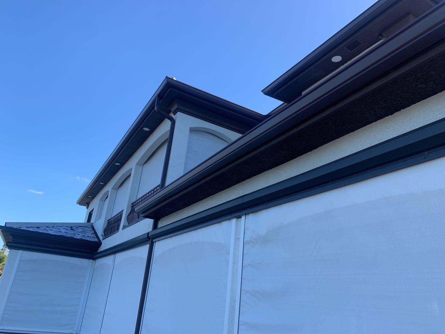 Brown Seamless Gutters using Royal Brown in Fort Myers FL by Gutter Professors