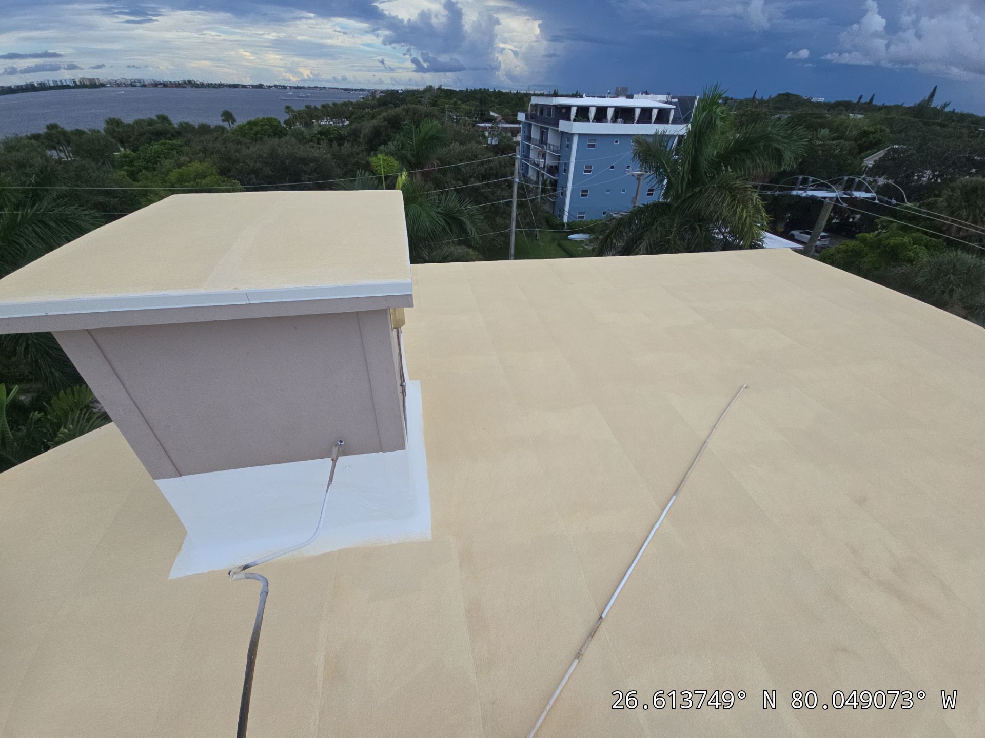 Commercial Roof Restoration for Lake Worth Beach Flat Roof Project by Roof King LLC