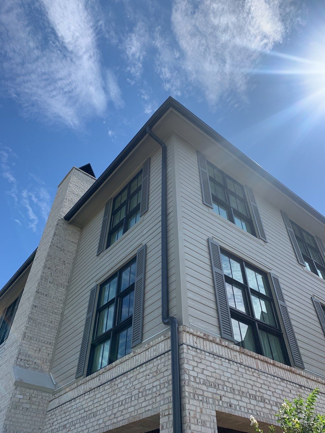 Half-Round Gutters for Coastal Homes in Panama City Beach FL by Gutter Professors