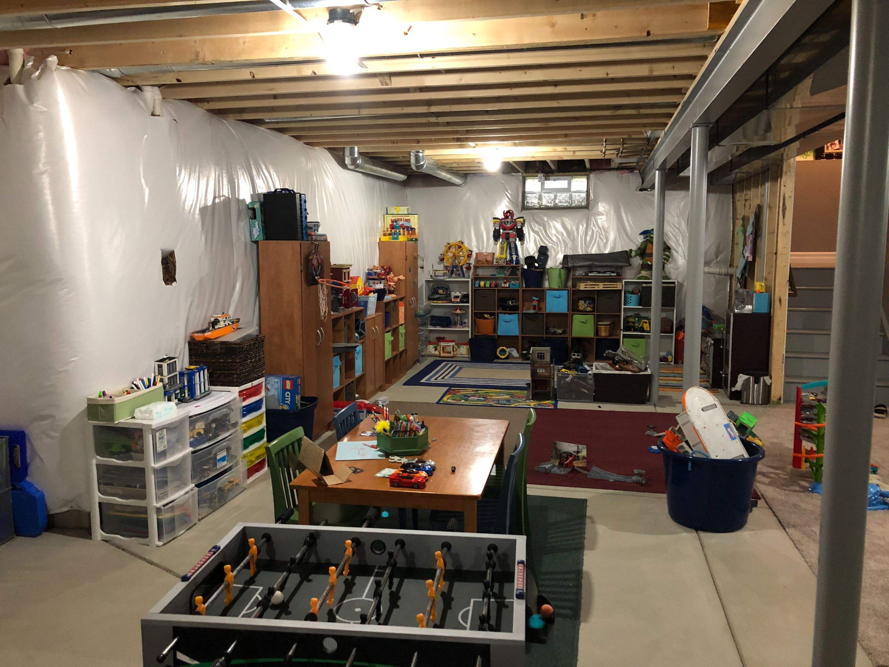 Basement Remodel by Ivy Lea Construction