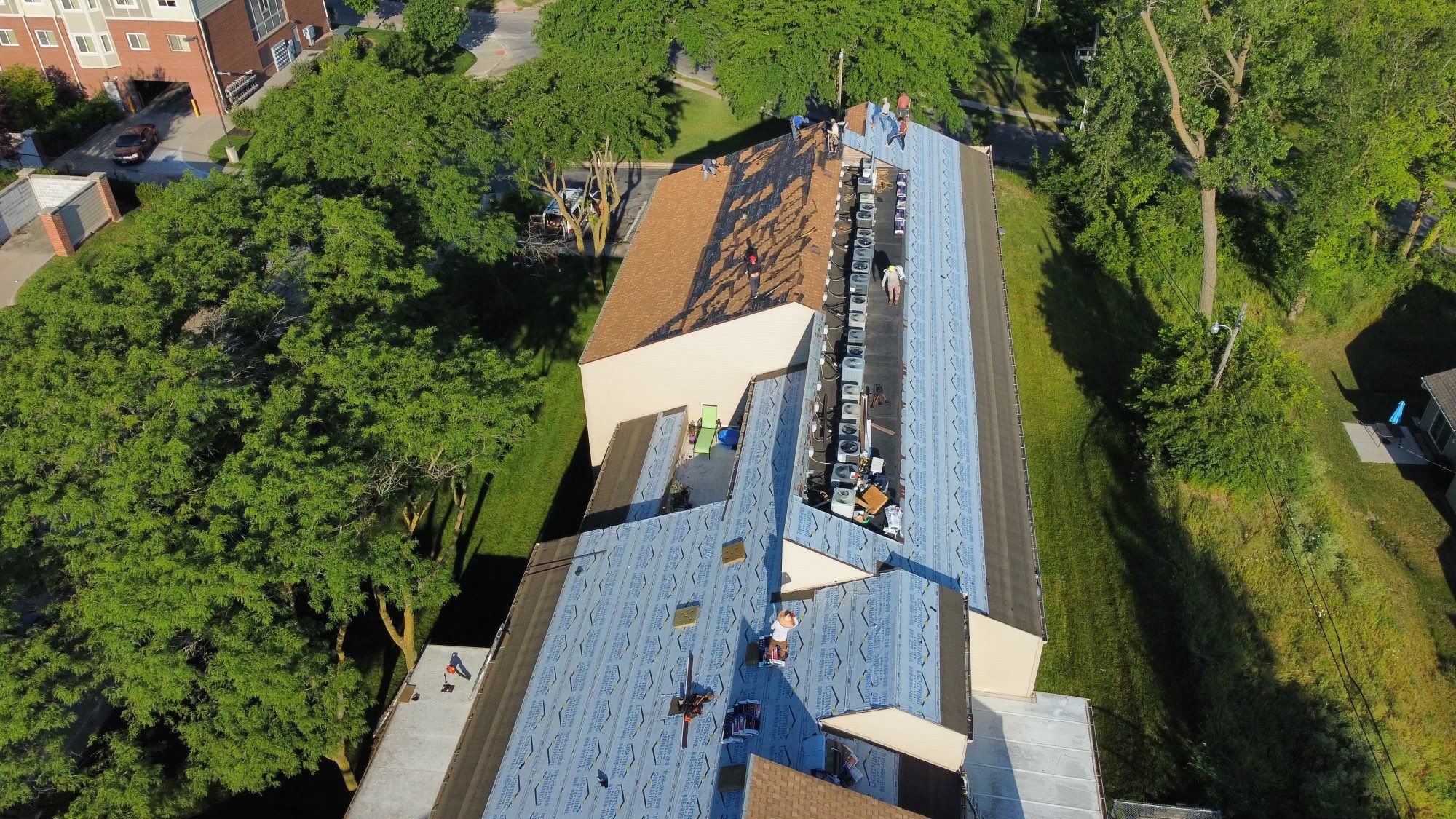 Lightning Commercial Restoration using Tamko Titan by Lightning Exteriors