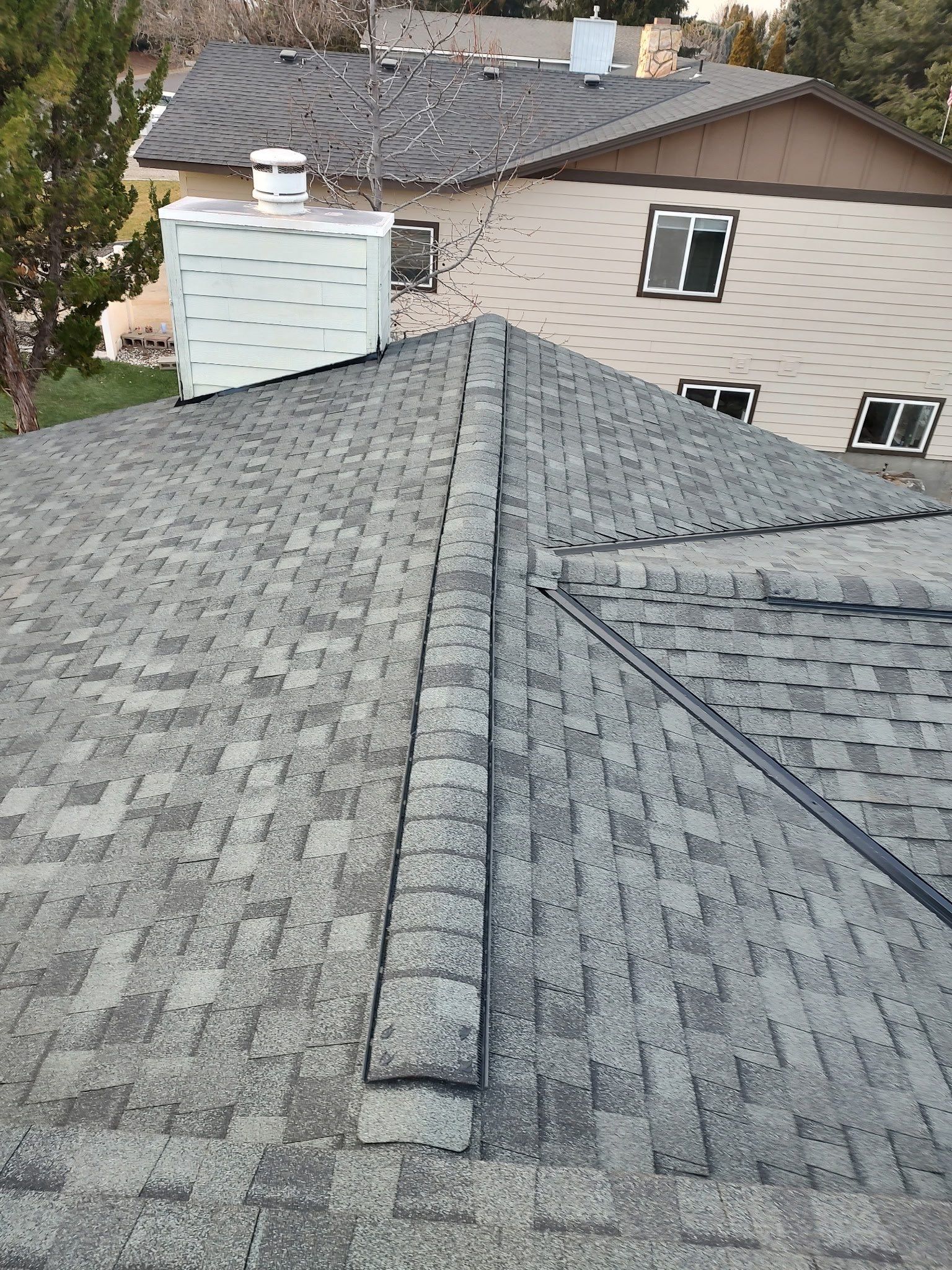Richland Residential Roof Replacement and Plywood Decking Repair by Alpine Roofing