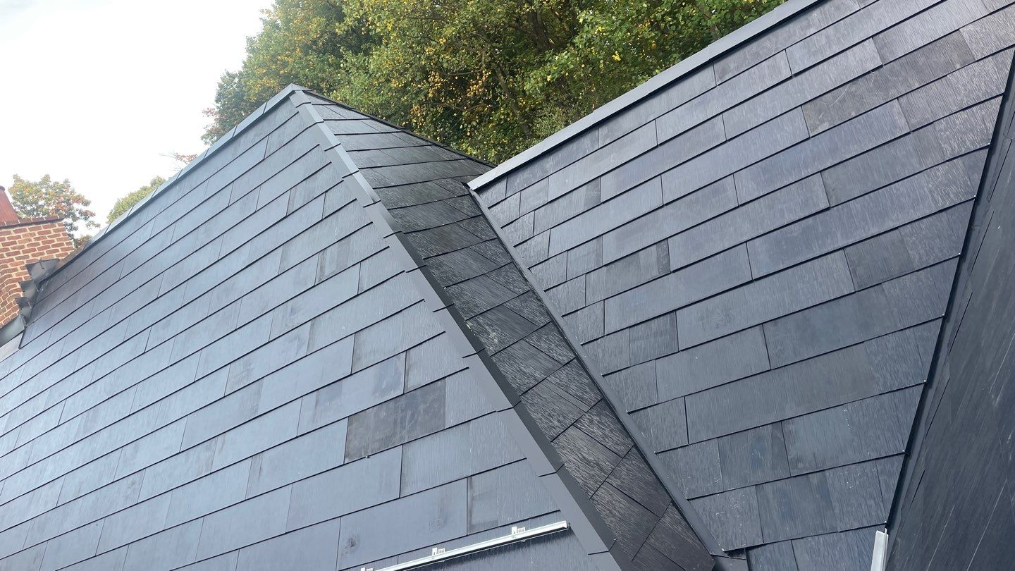 Tesla Solar Roof near Hershey, PA by American Home Contractors