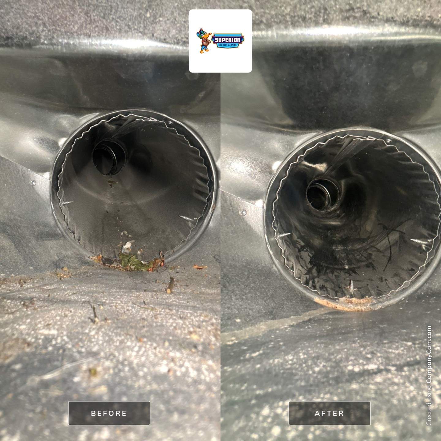 Air Duct Cleaning With a Vacuum Truck in Canfield, OH by Superior Air Duct Cleaning