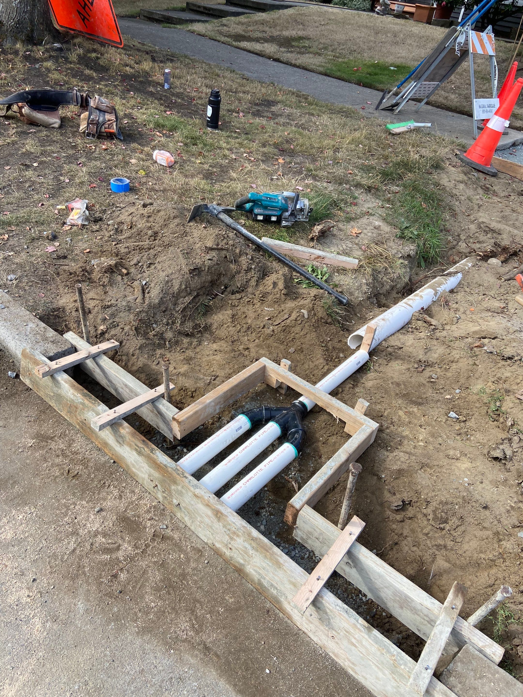 David | Concrete Sidewalk by Jireh Asphalt & Concrete Inc 