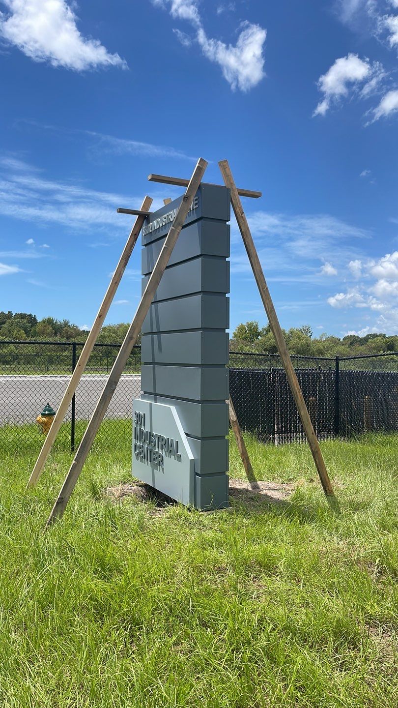 Monument Sign for ARCO Industrial Center by SignCrafters